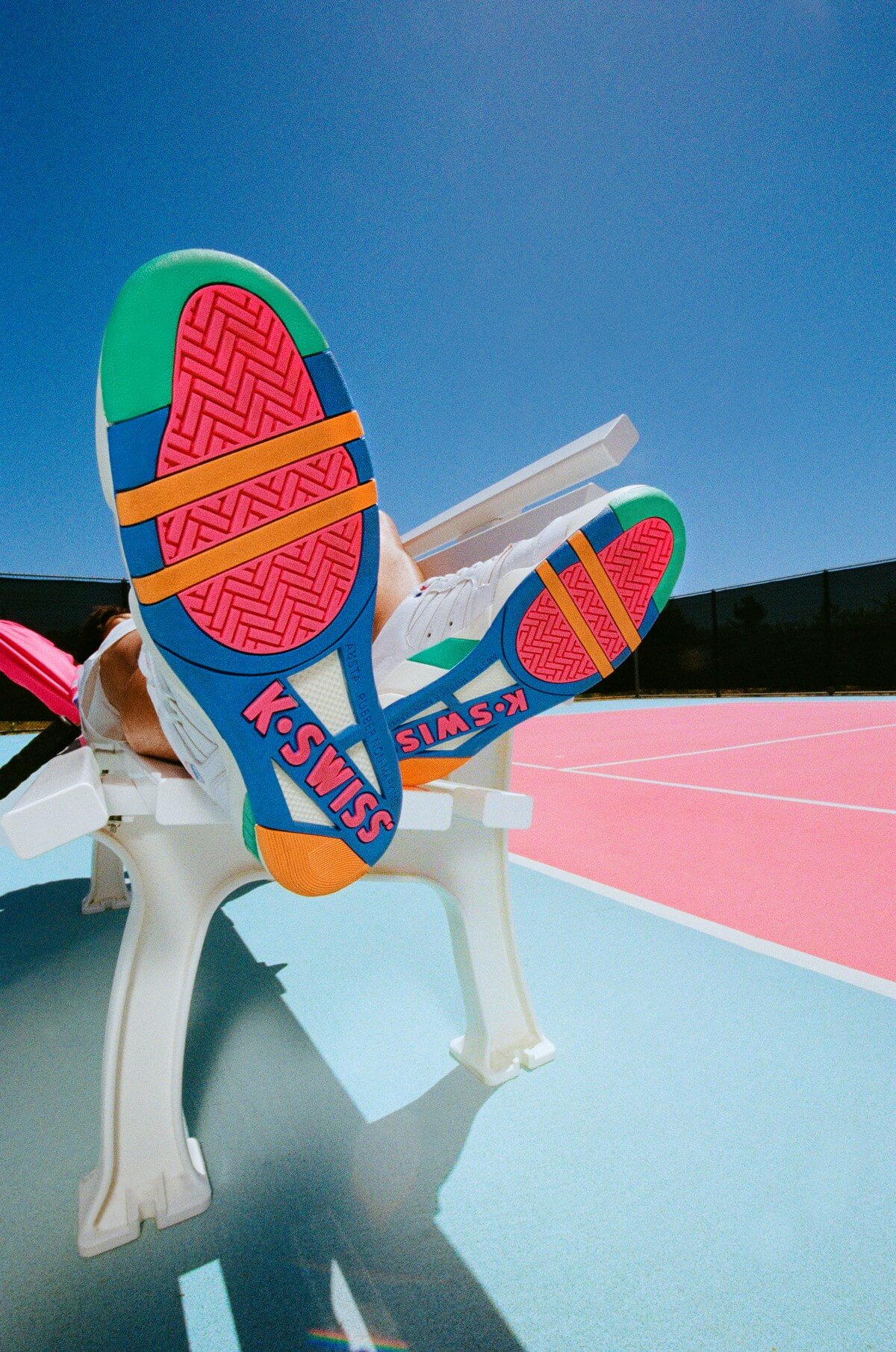 K-Swiss x Rowing Blazers - SI-18 Premier - white/french blue/fandango pink - 07911-191-M