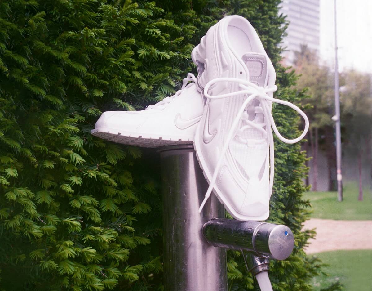 Nike x Martine Rose - SHOX Mule MR4 - White