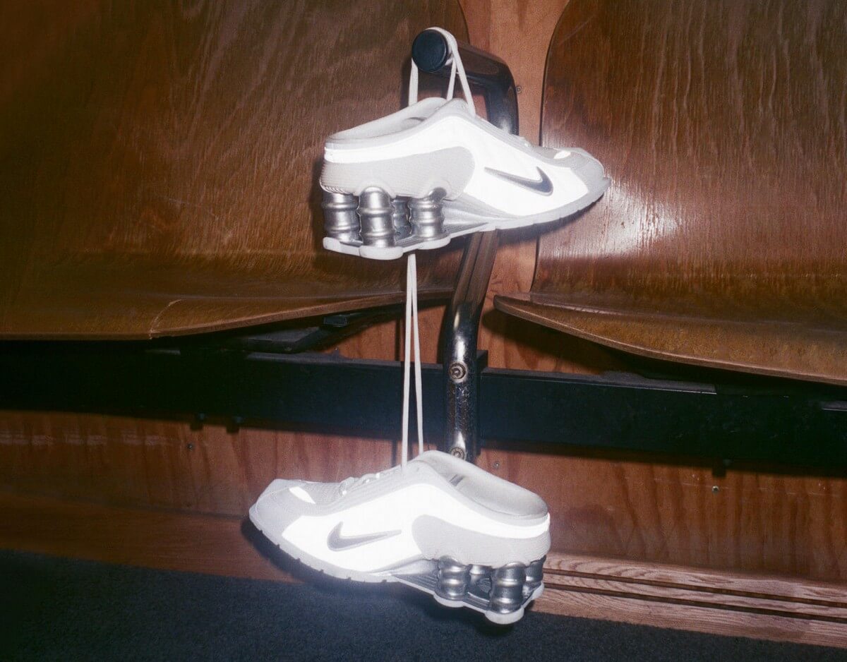 Nike x Martine Rose - SHOX Mule MR4 - White