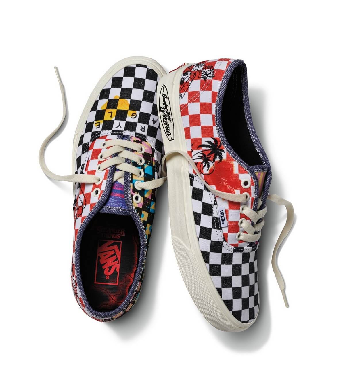 Vans x Stranger Things - Authentic "Surfer Boy Pizza"