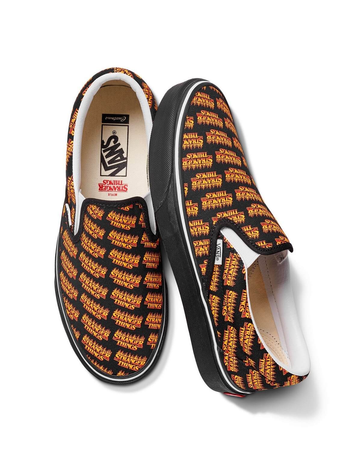 Vans x Stranger Things - Slip On "All Over Logo"