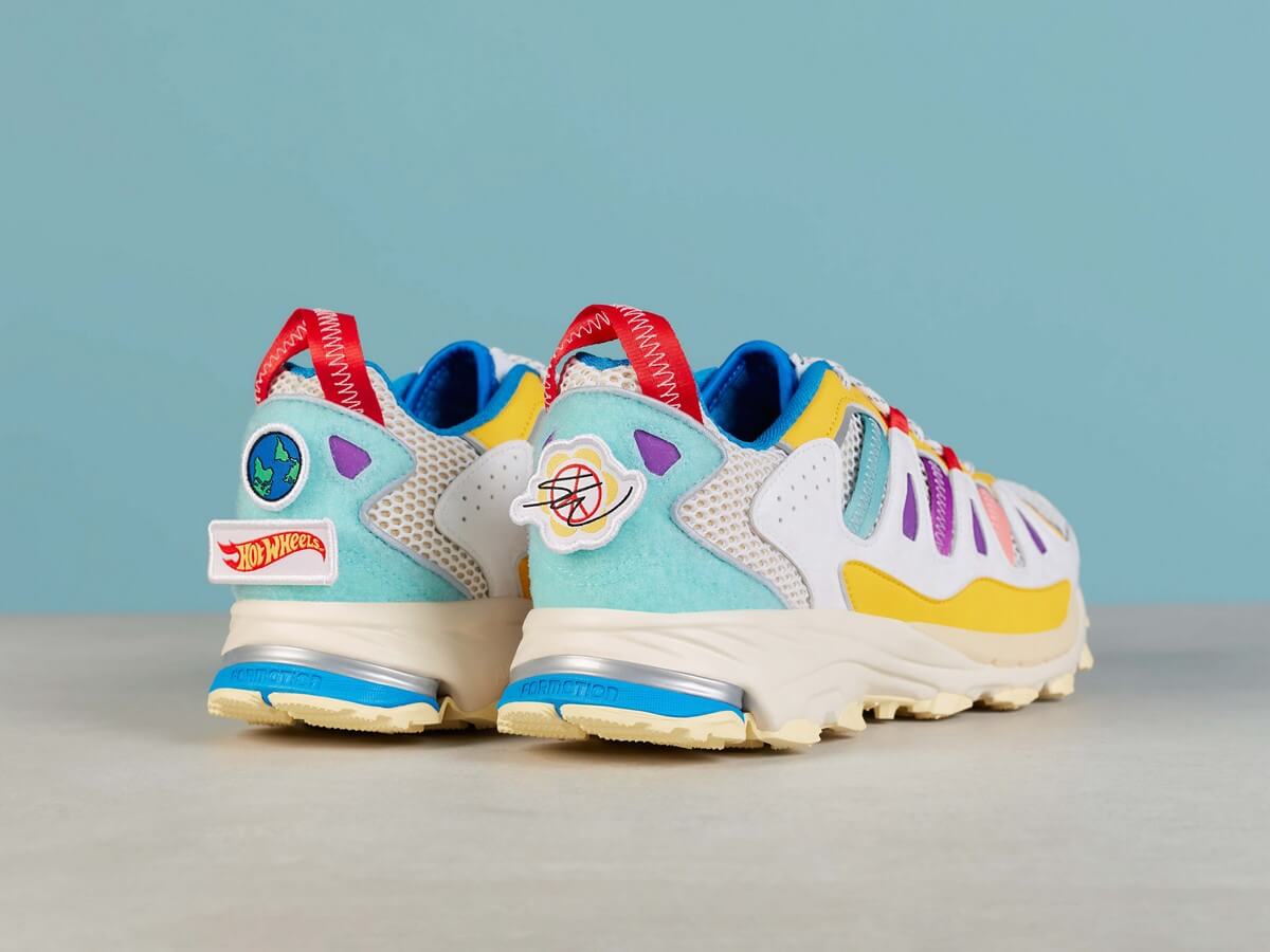adidas Originals x Sean Wotherspoon x Hot Wheels Superturf Adventure - Cloud White / Bold Gold / Blue Bird - GX9682