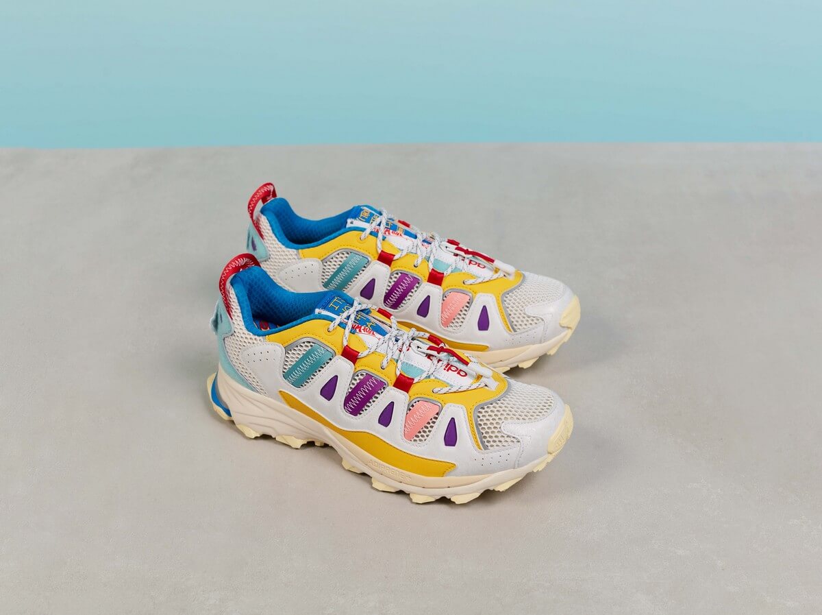 adidas Originals x Sean Wotherspoon x Hot Wheels Superturf Adventure - Cloud White / Bold Gold / Blue Bird - GX9682
