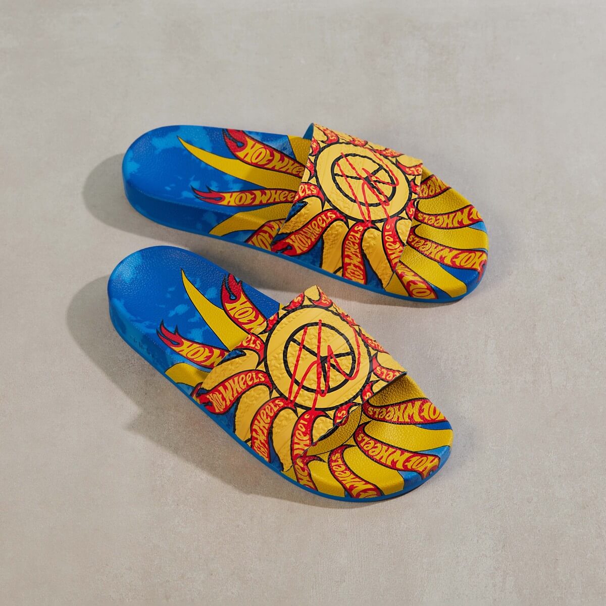 adidas Originals x Sean Wotherspoon x Hot Wheels Adilette