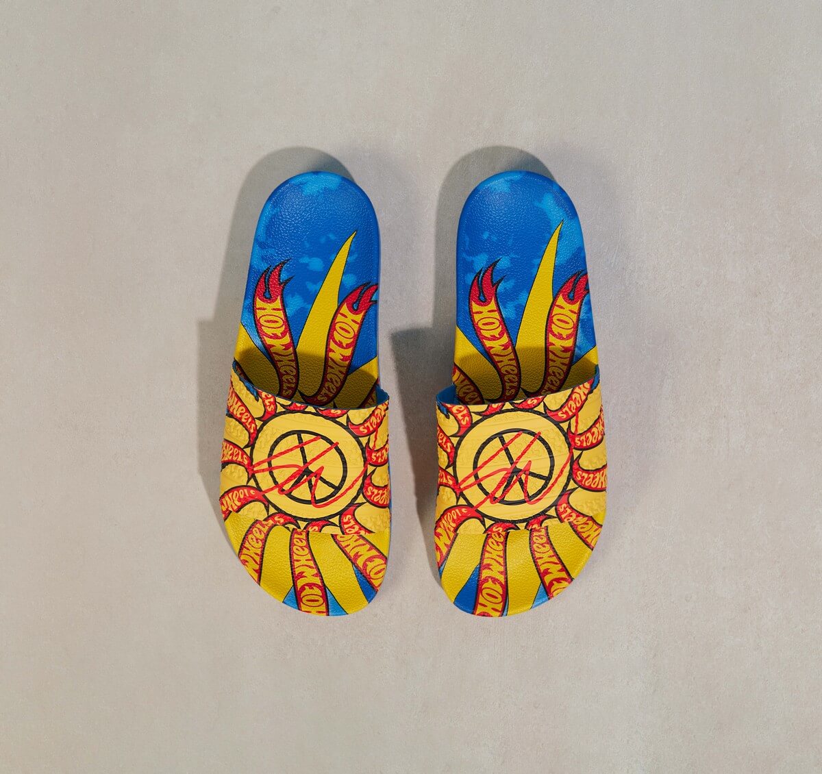 adidas Originals x Sean Wotherspoon x Hot Wheels Adilette