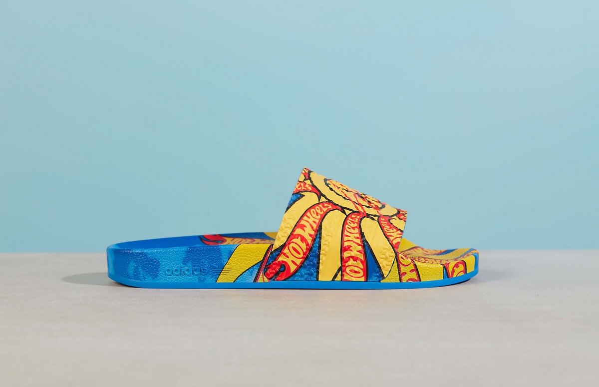 adidas Originals x Sean Wotherspoon x Hot Wheels Adilette