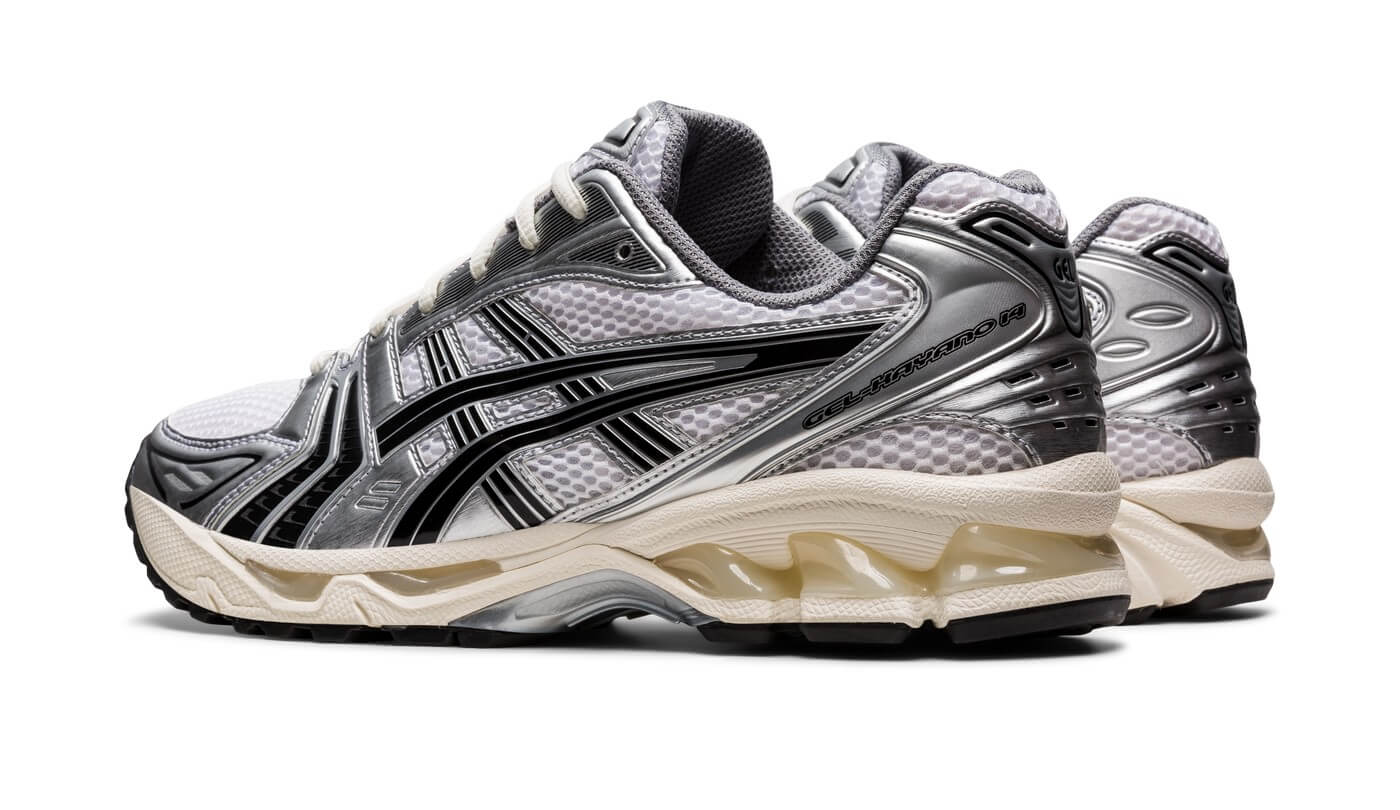 product on white - ASICS SportStyle x JJJJound - Gel-Kayano 14 - Silver/Black - 1201A457-101