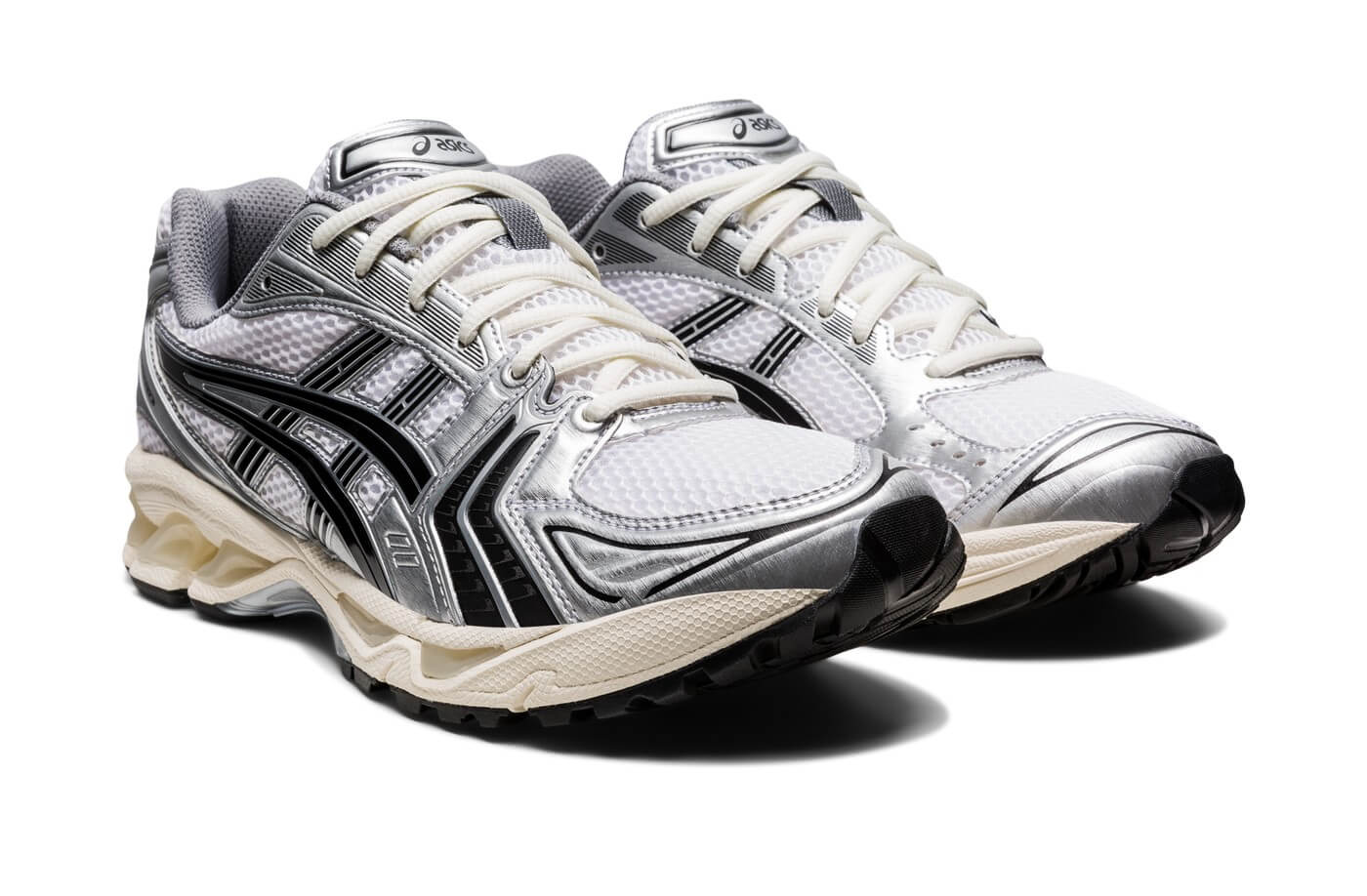 product on white - ASICS SportStyle x JJJJound - Gel-Kayano 14 - Silver/Black - 1201A457-101
