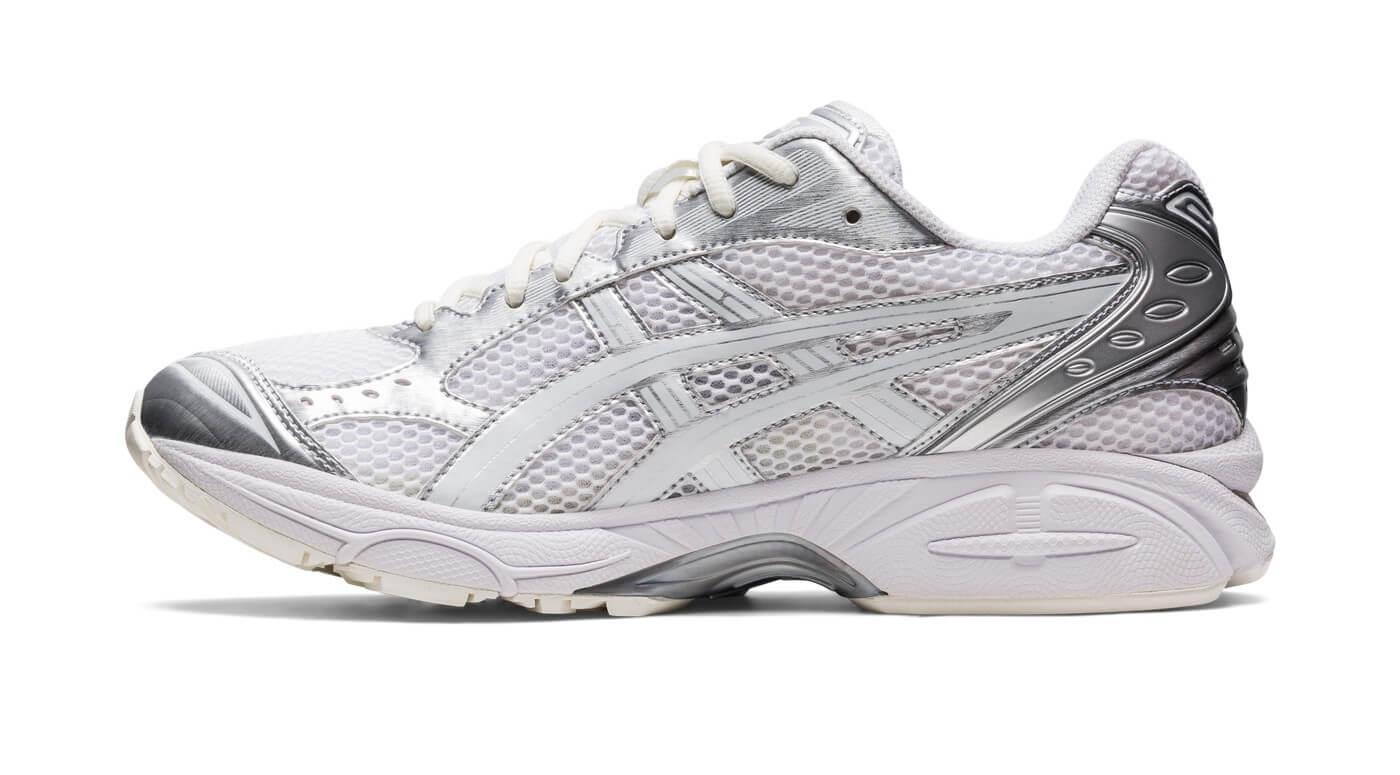 product on white - ASICS SportStyle x JJJJound - Gel-Kayano 14 - Silver/White - 1201A457-100