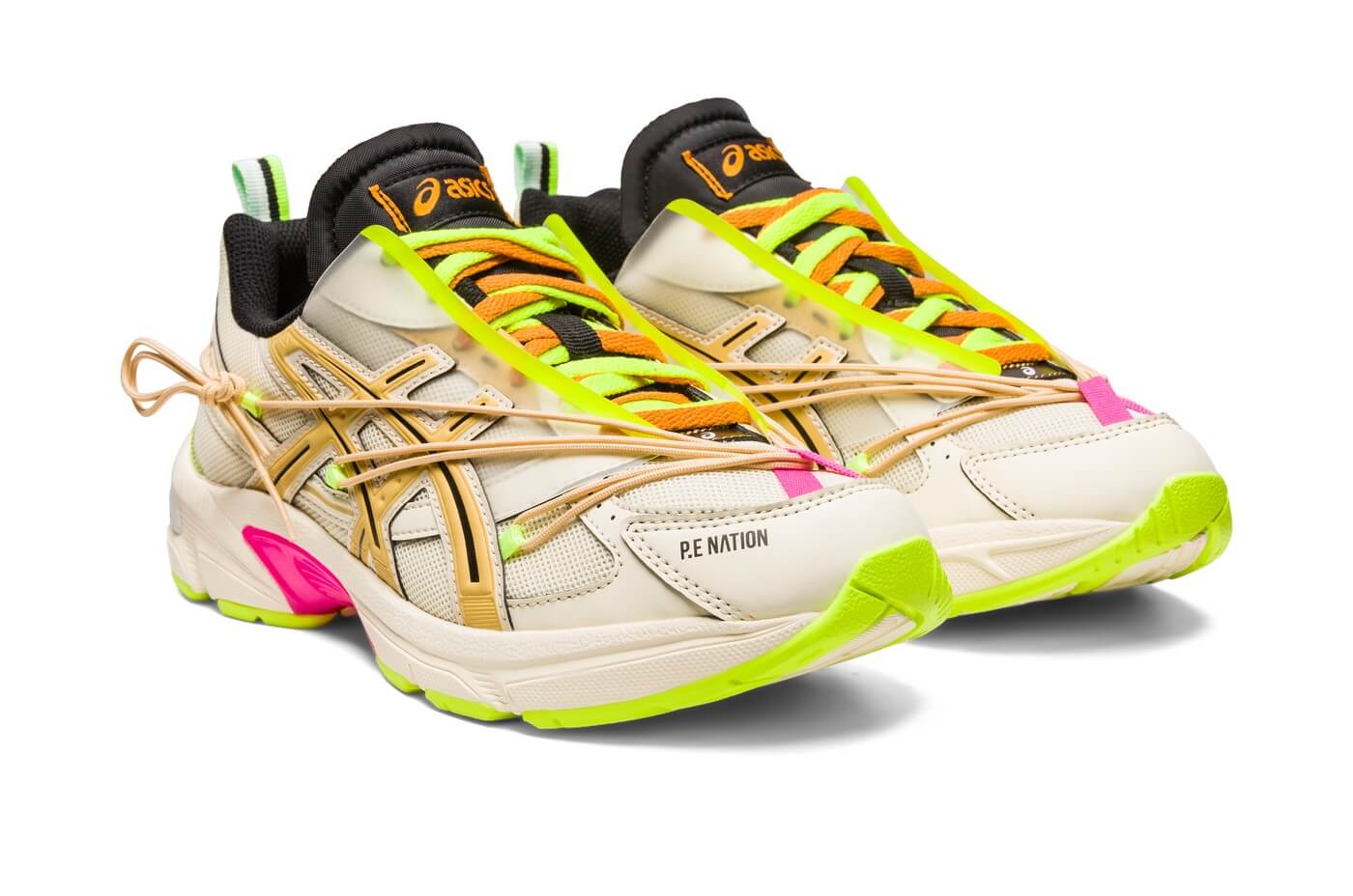 product: ASICS SportStyle x P.E Nation - Gel-1130 - Cream / Paper Bag - 1203A244-100