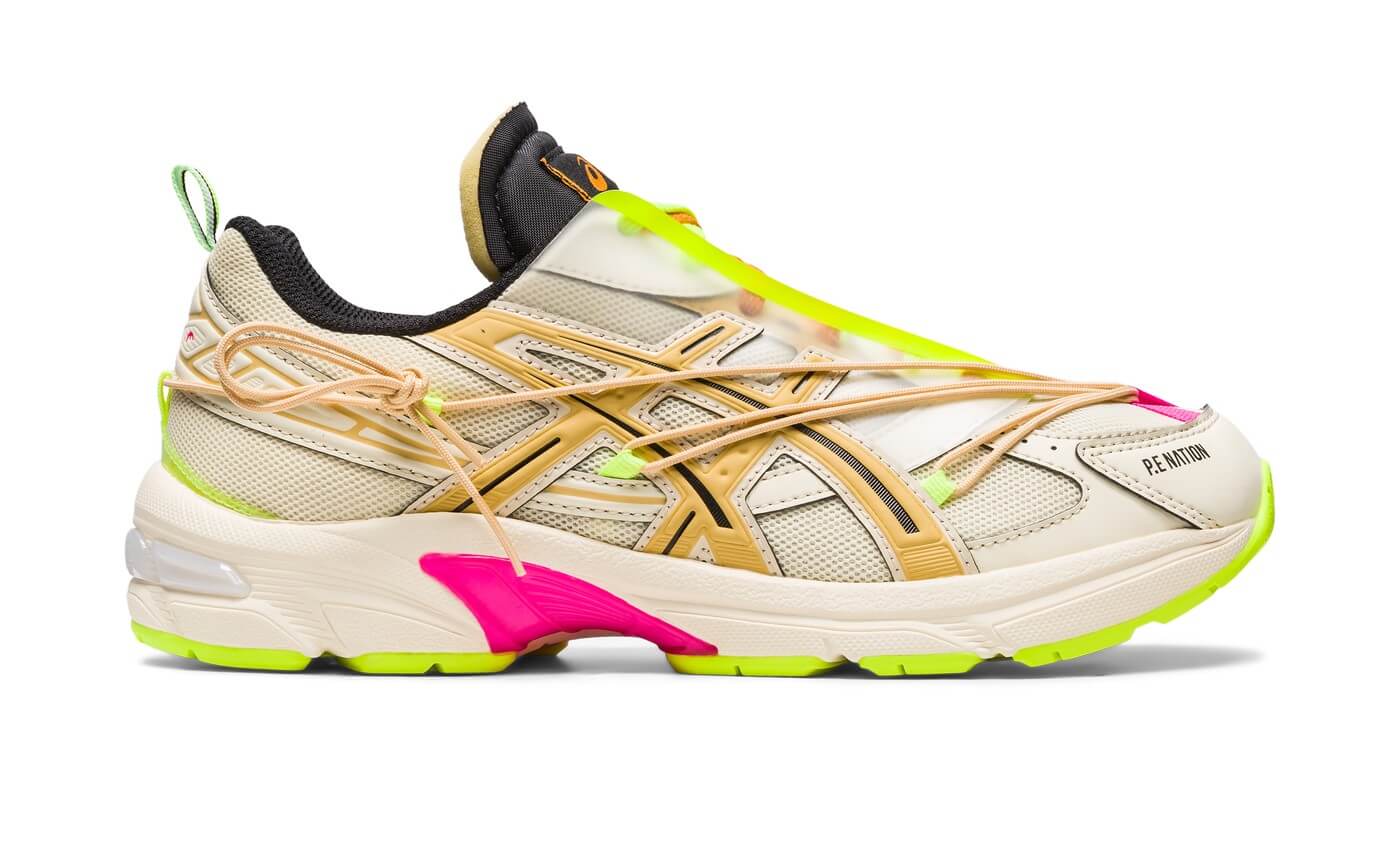product: ASICS SportStyle x P.E Nation - Gel-1130 - Cream / Paper Bag - 1203A244-100
