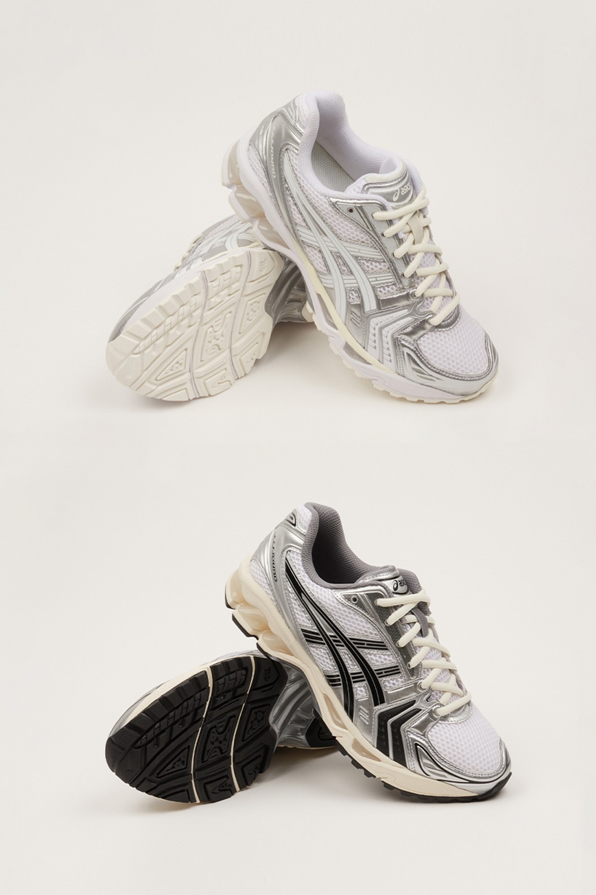 ASICS SportStyle x JJJJound - Gel-Kayano 14 - Silver/Black & Silver/White