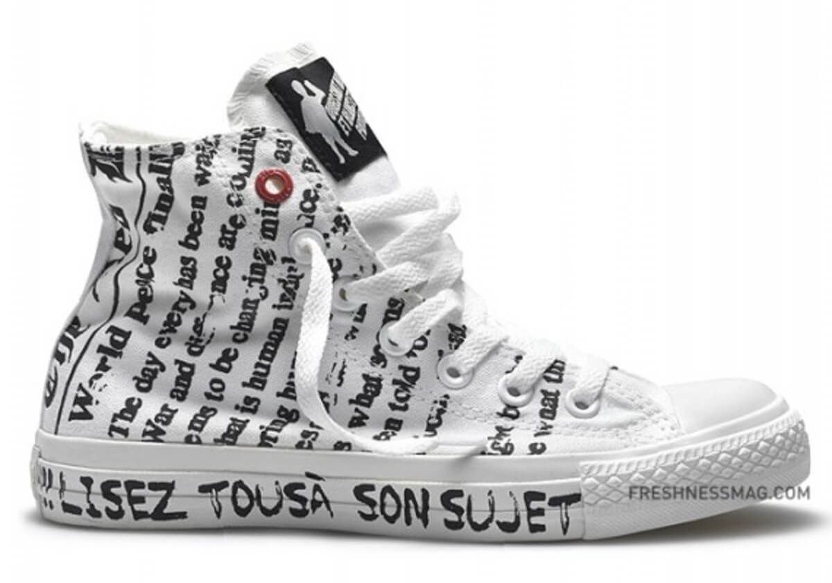 Converse x Lupe Fiasco - Chuck Taylor All Star High 1HUND(RED) "Supplementaire" - 2009