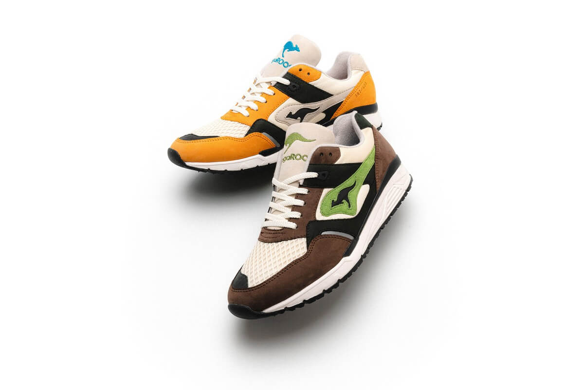 KangaROOS x Moprime Industries x TommyTriggah Omni Racer Inside Job 1.5 Saffron & Meranti