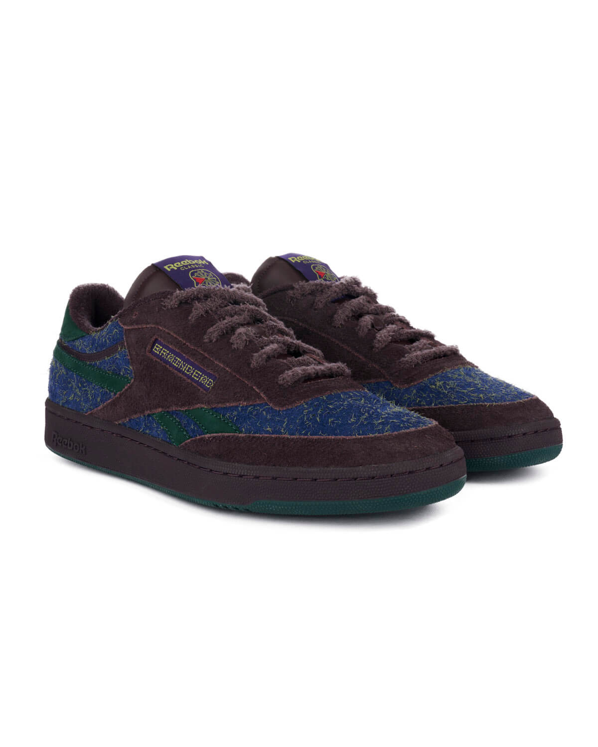 product: Reebok x Brain Dead Club C Revenge - Purple Abyss / Dark Forest / Batik Blue