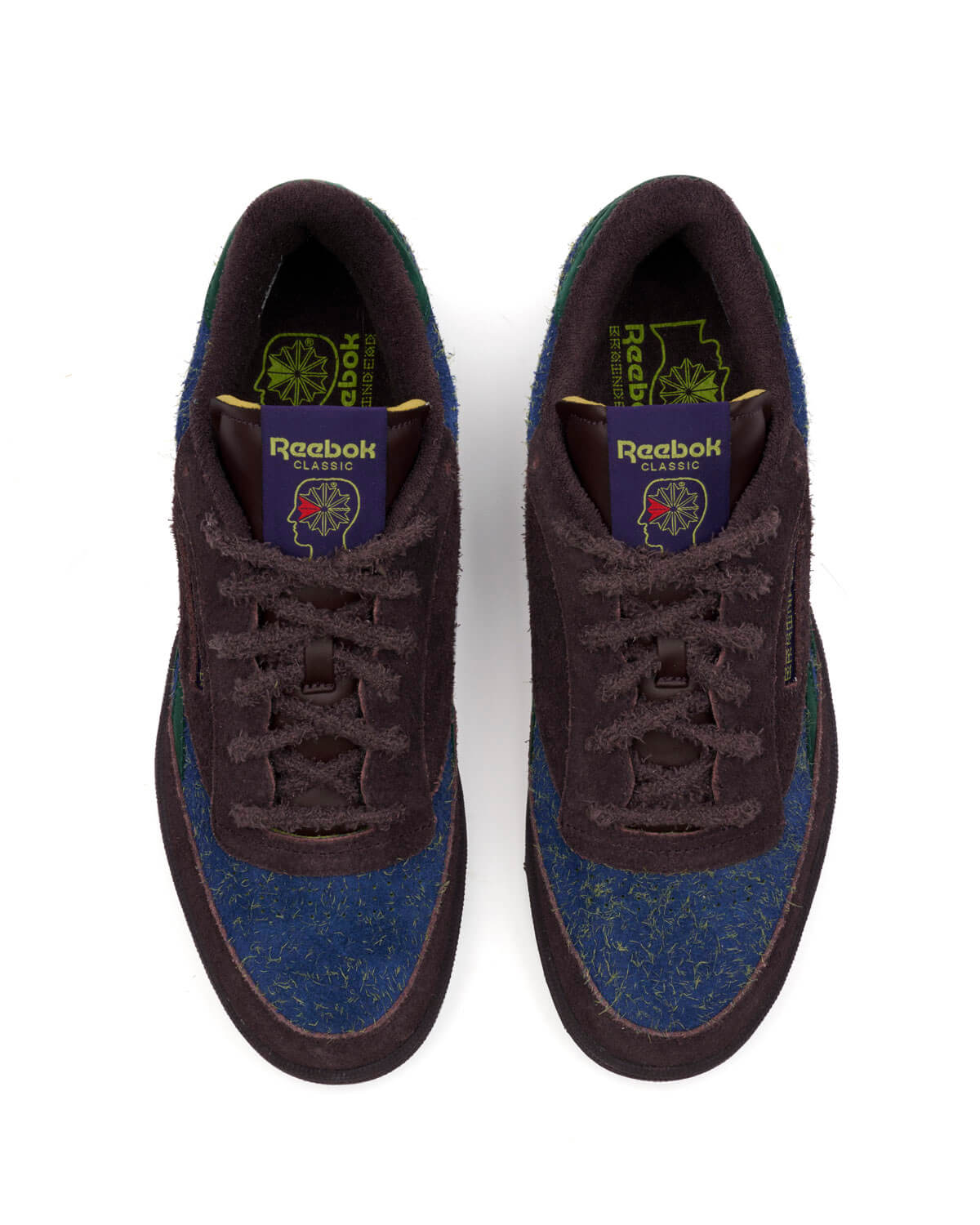 product: Reebok x Brain Dead Club C Revenge - Purple Abyss / Dark Forest / Batik Blue