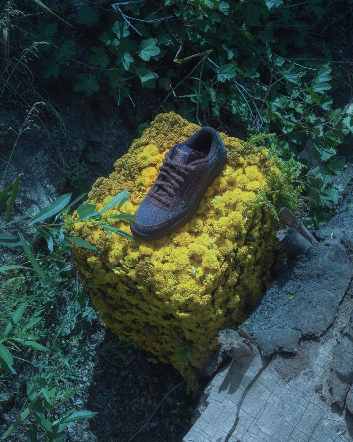 Reebok x Brain Dead Club C Revenge - Purple Abyss / Dark Forest / Batik Blue