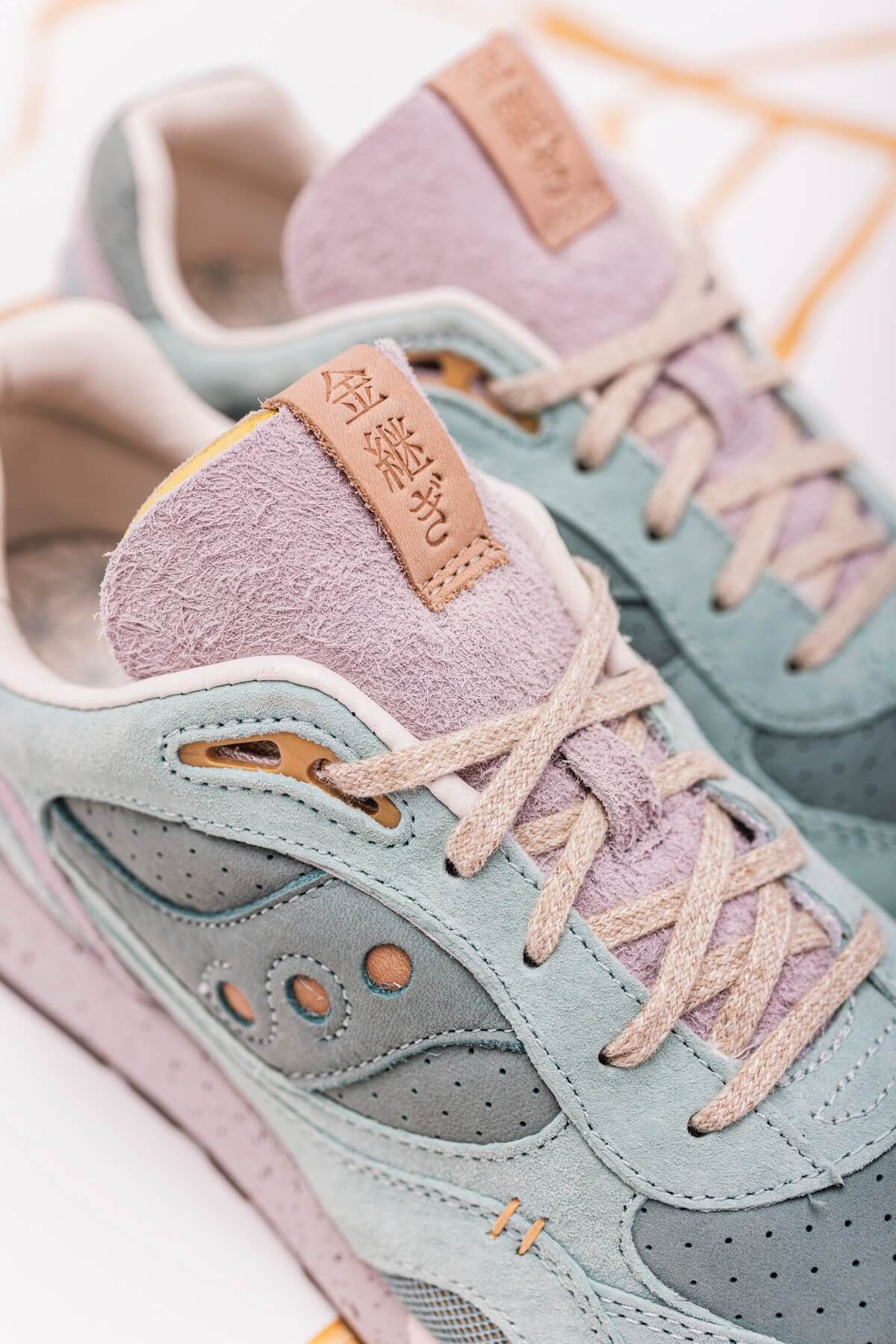 tongue detail - Saucony x Saucony - Shadow 6000 "Kintsugi" - S70663-1