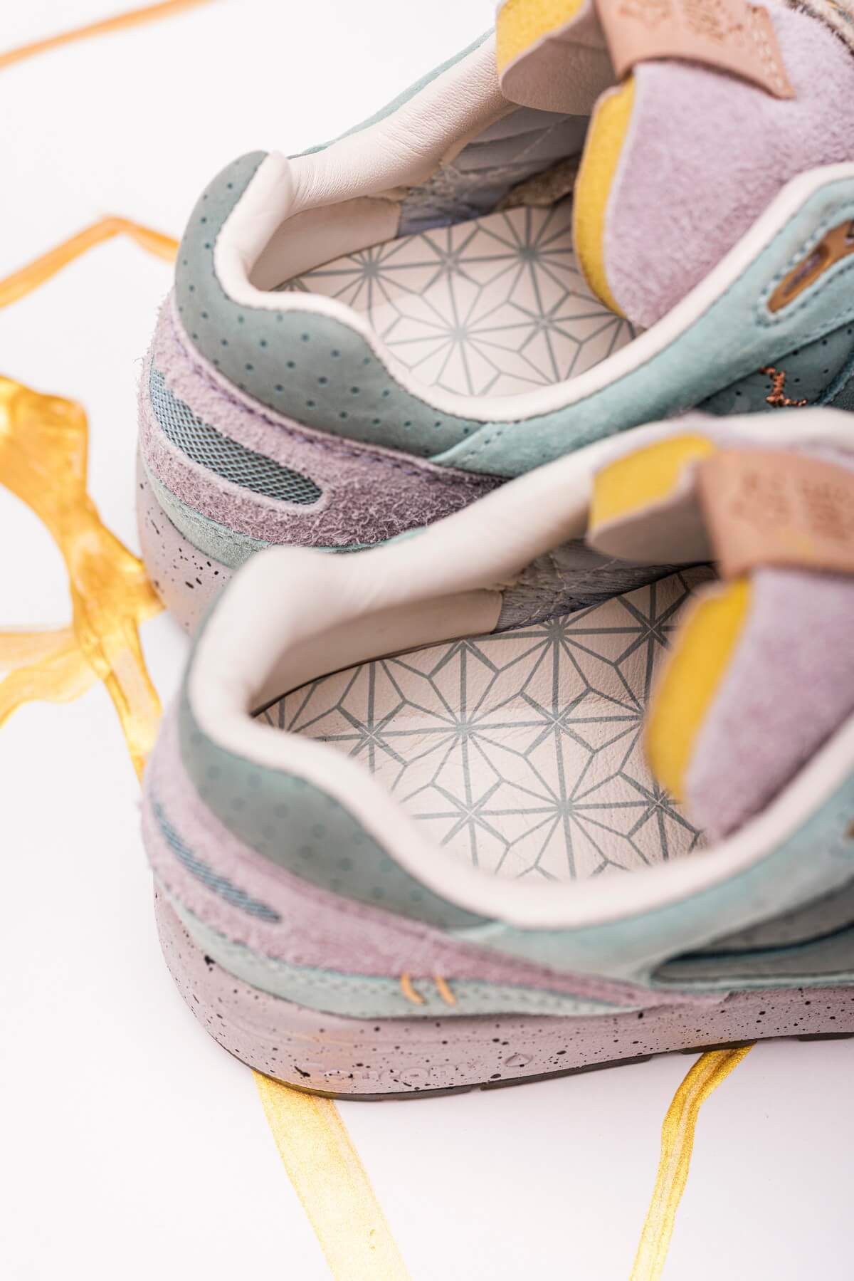 heel detail - Saucony x Saucony - Shadow 6000 "Kintsugi" - S70663-1
