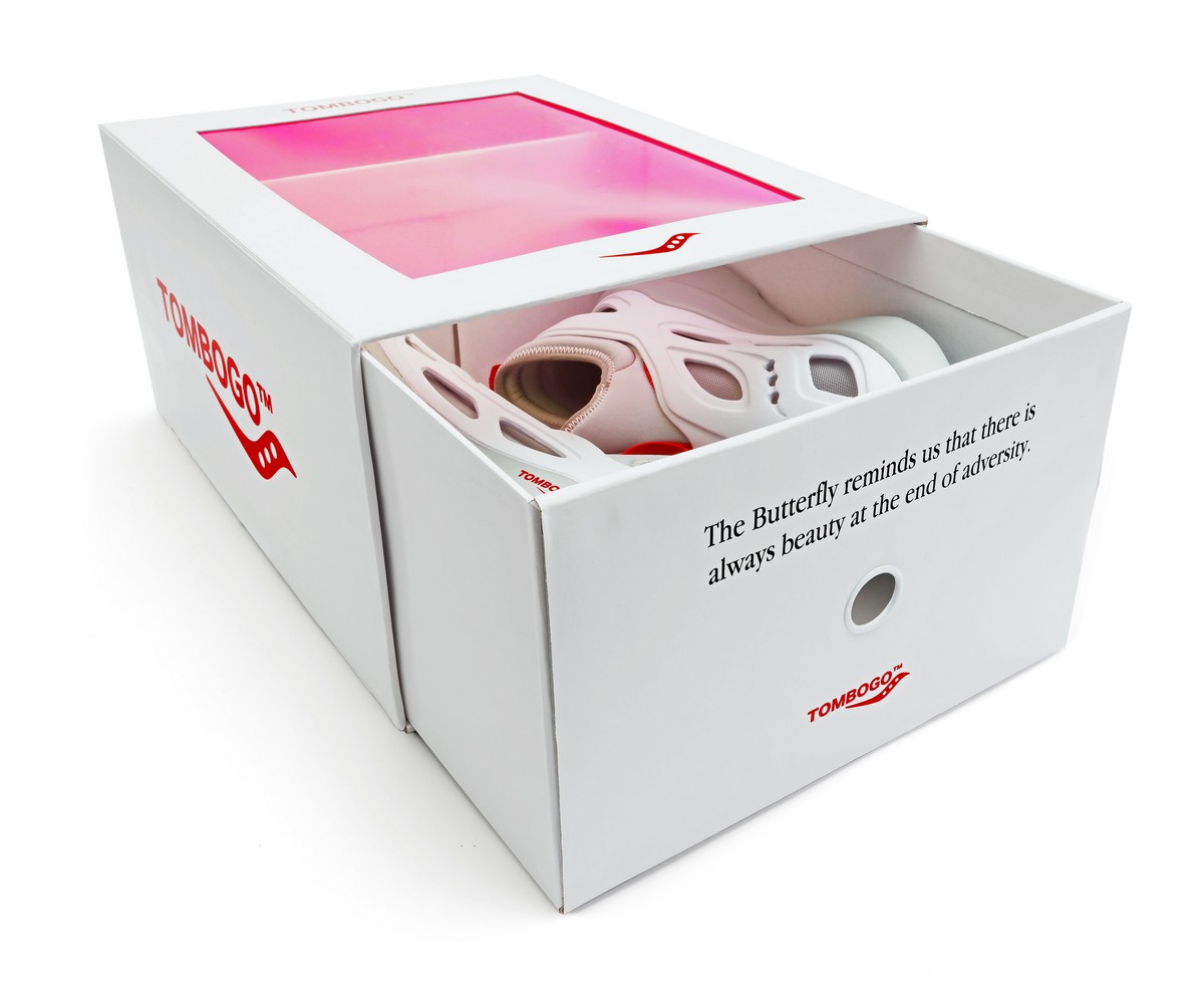 special box: Saucony x Tombogo Butterfly - Sage / Moon - S20815-88