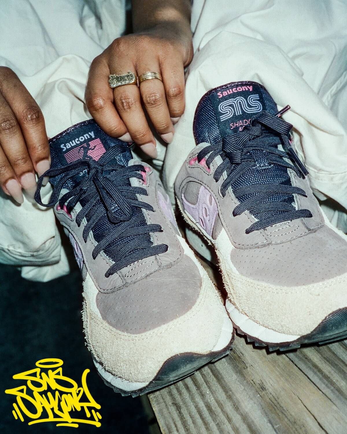 Saucony x SNS Shadow 6000 Khaki / Grey