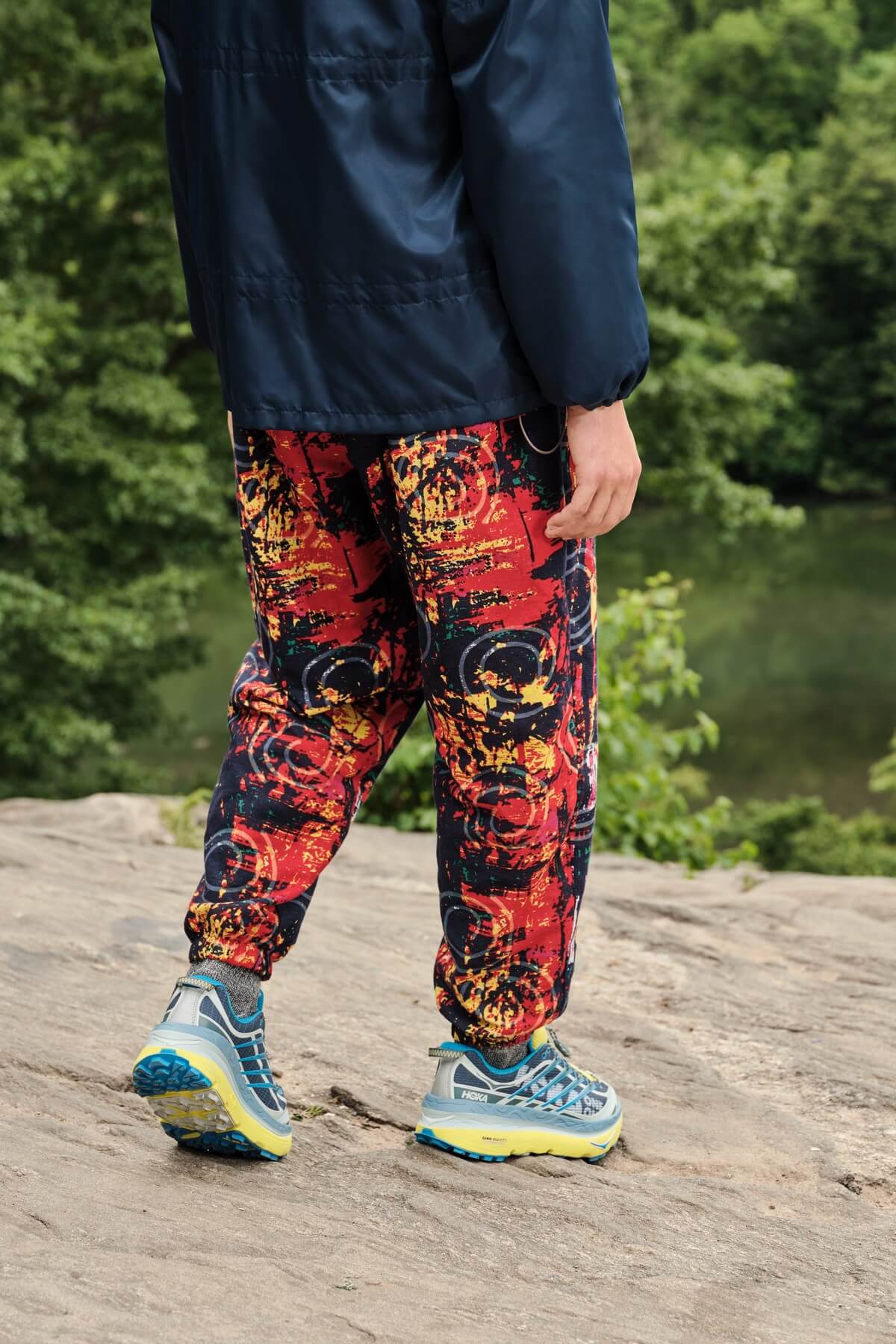 on foot - HOKA Mafate Origins