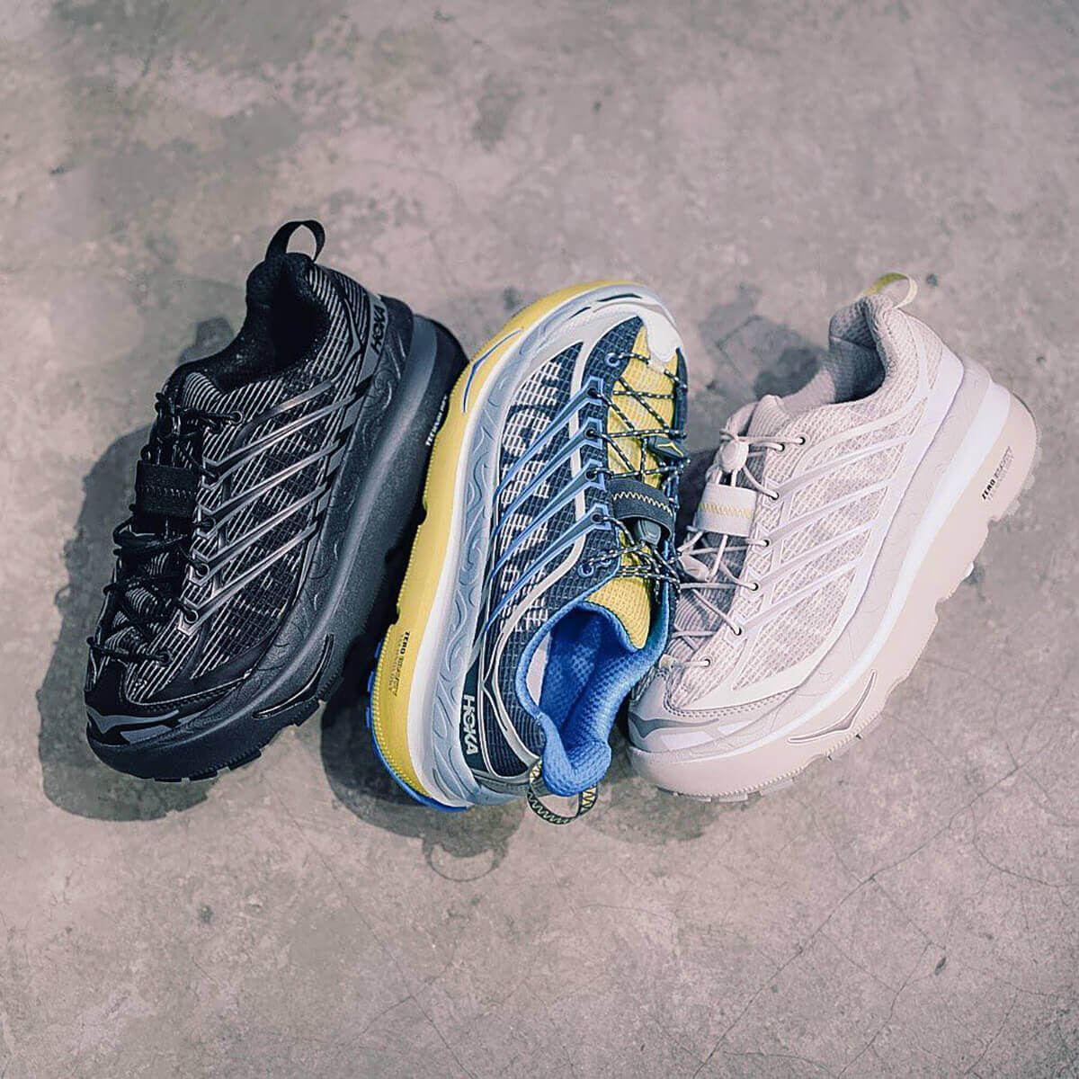 HOKA Mafate Origins Sneaker Release, 3 colors