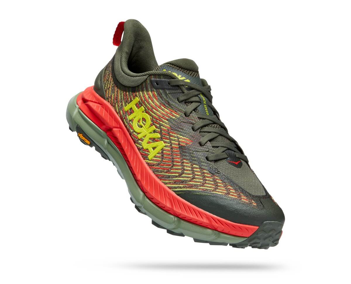 HOKA Mafate Speed 4 - Thyme/Fiesta - 1129930-TFST