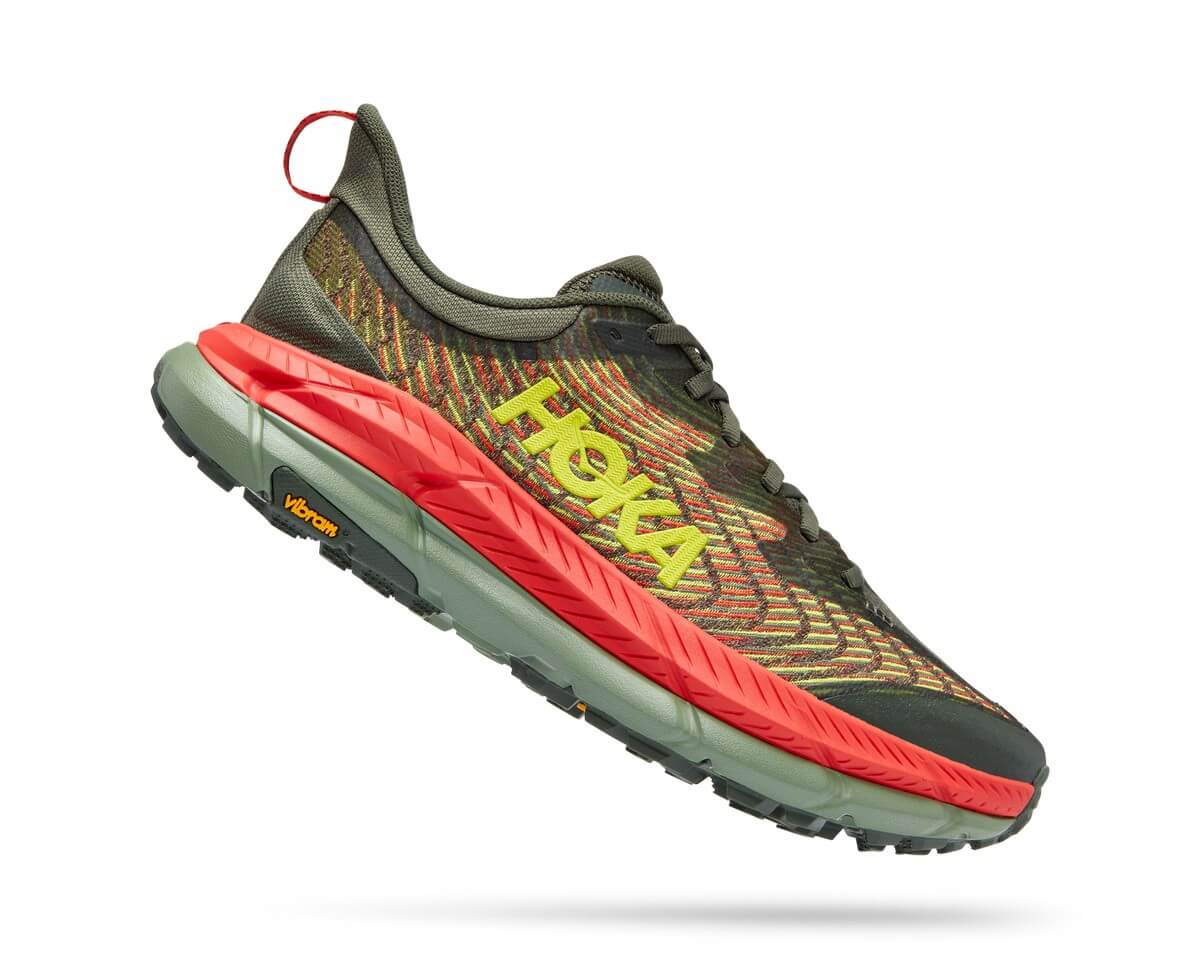 HOKA Mafate Speed 4 - Thyme/Fiesta - 1129930-TFST