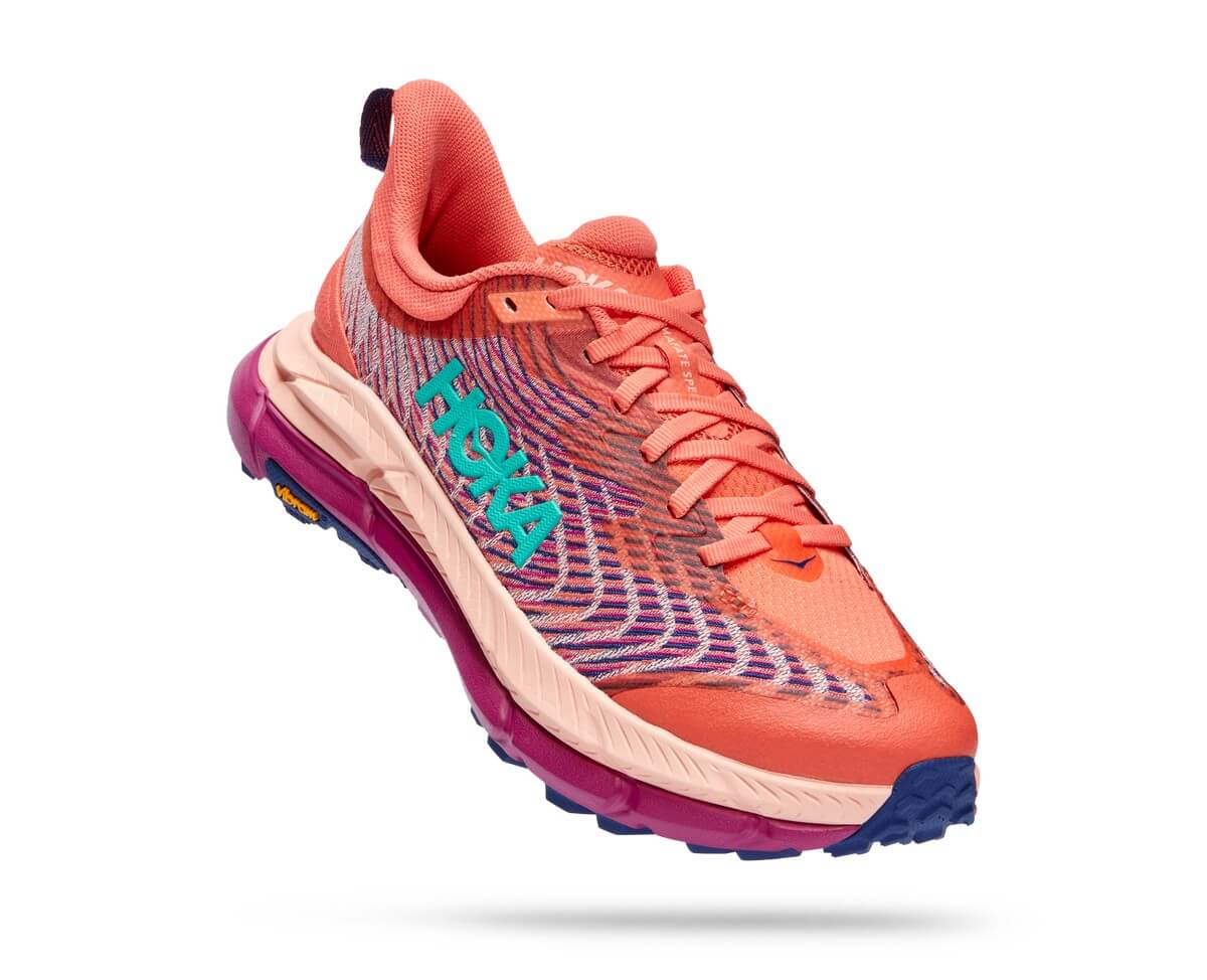 HOKA Mafate Speed 4 Wmns - Camellia/Peach Parfait - 1131056-CPPF