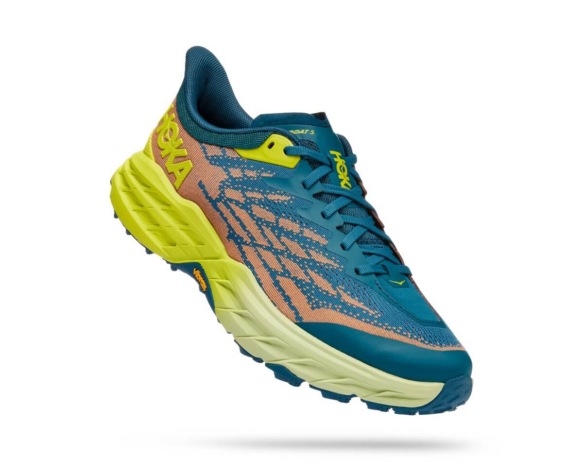 HOKA Speedgoat 5 - Blue Coral/Evening Primrose - 1123157-BCEP