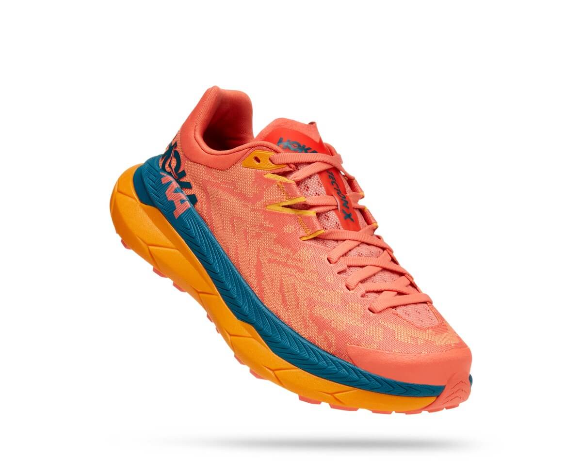 HOKA Tecton X Wmns - Camellia/Blue Coral - 1123162-CBCRL