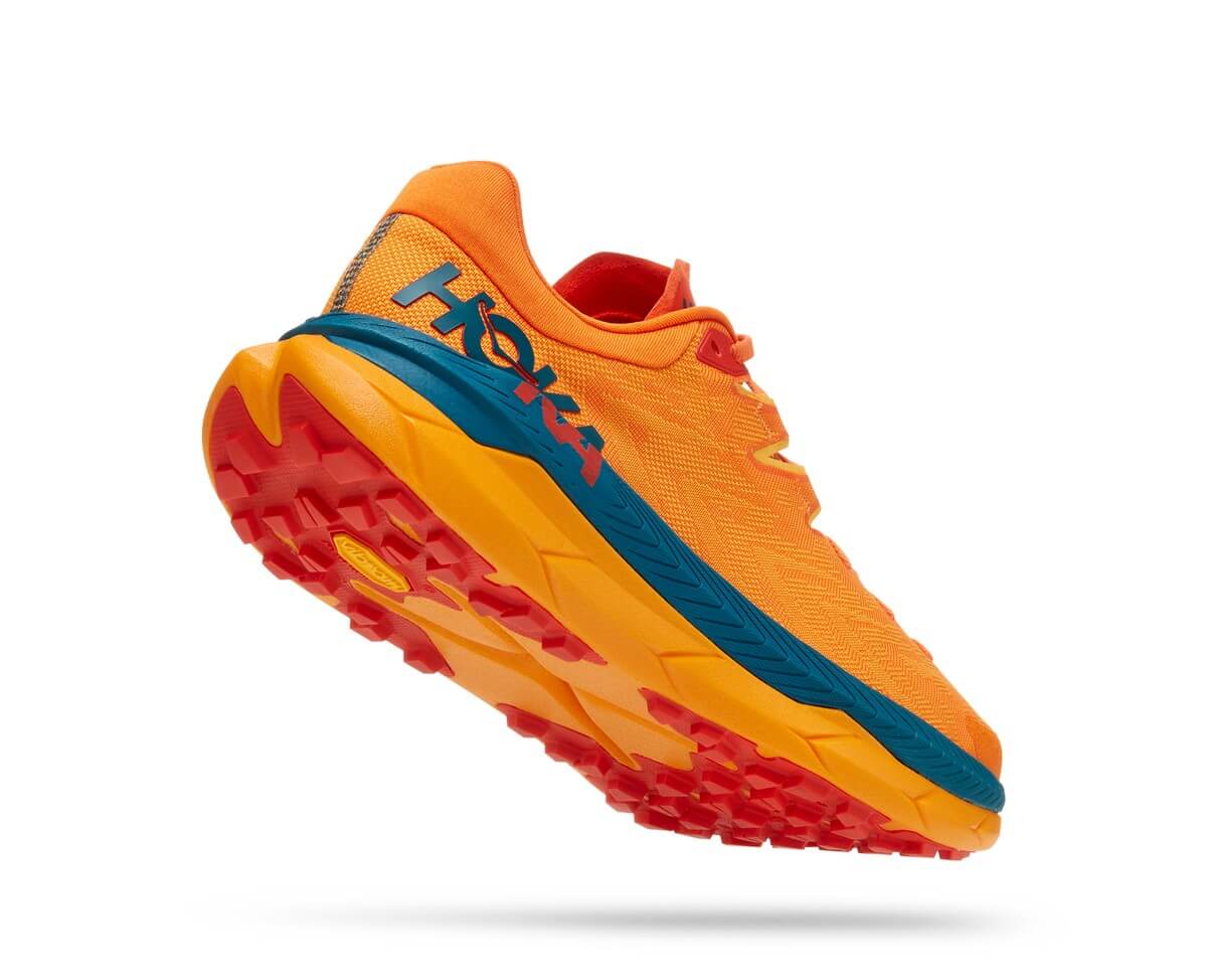 HOKA Tecton X - Persimmon Orange/Radiant Yellow - 1123161-PORY