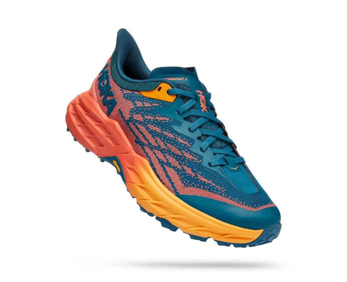 HOKA Speedgoat 5 Wmns - Blue Coral/Camellia - 1123158-BCC
