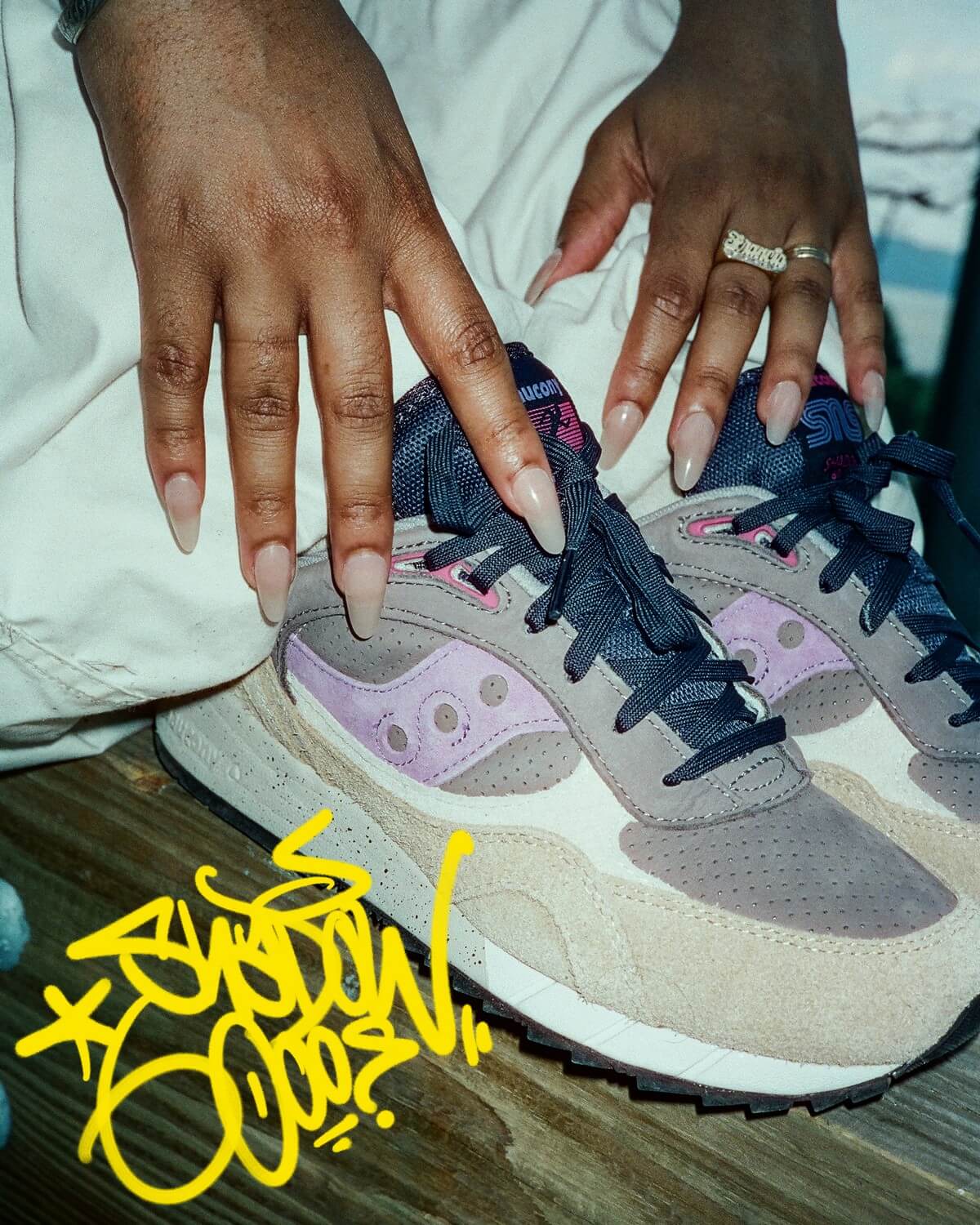 Saucony x SNS - Shadow 6000 - Khaki / Grey - S70680-1
