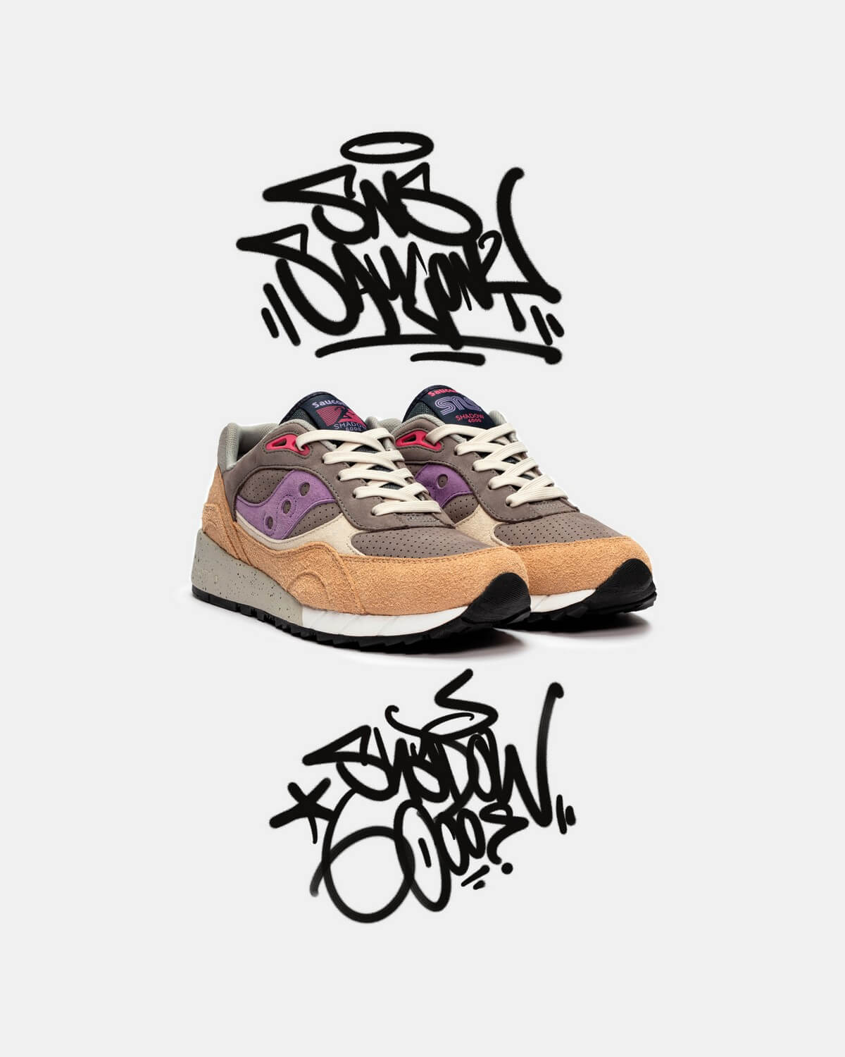 Saucony x SNS Shadow 6000 Khaki / Grey