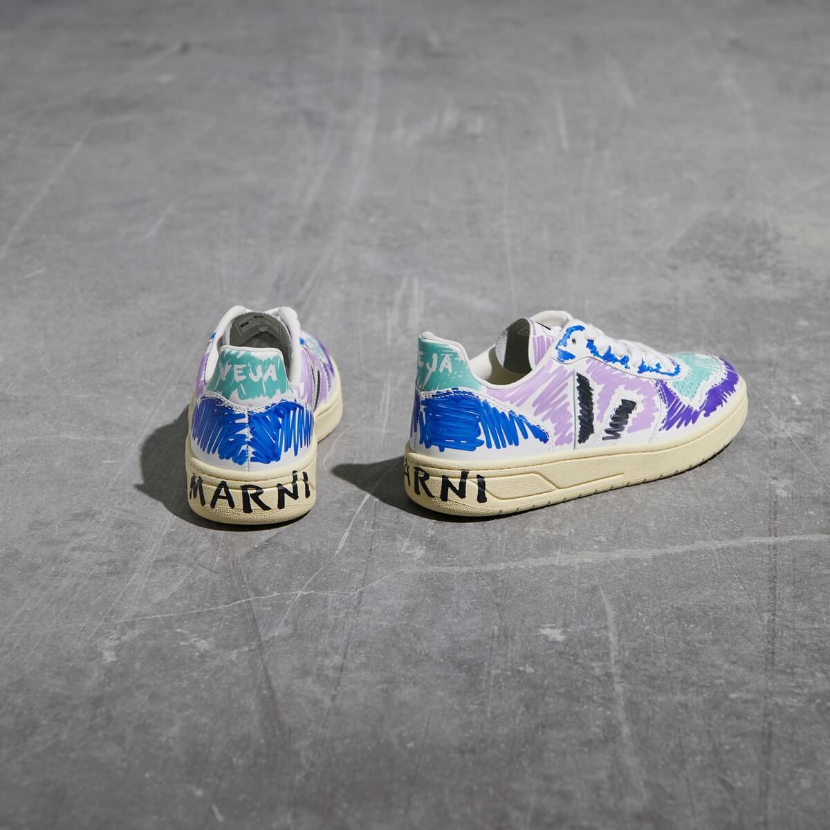VEJA x MARNI V-10 Orchid Black