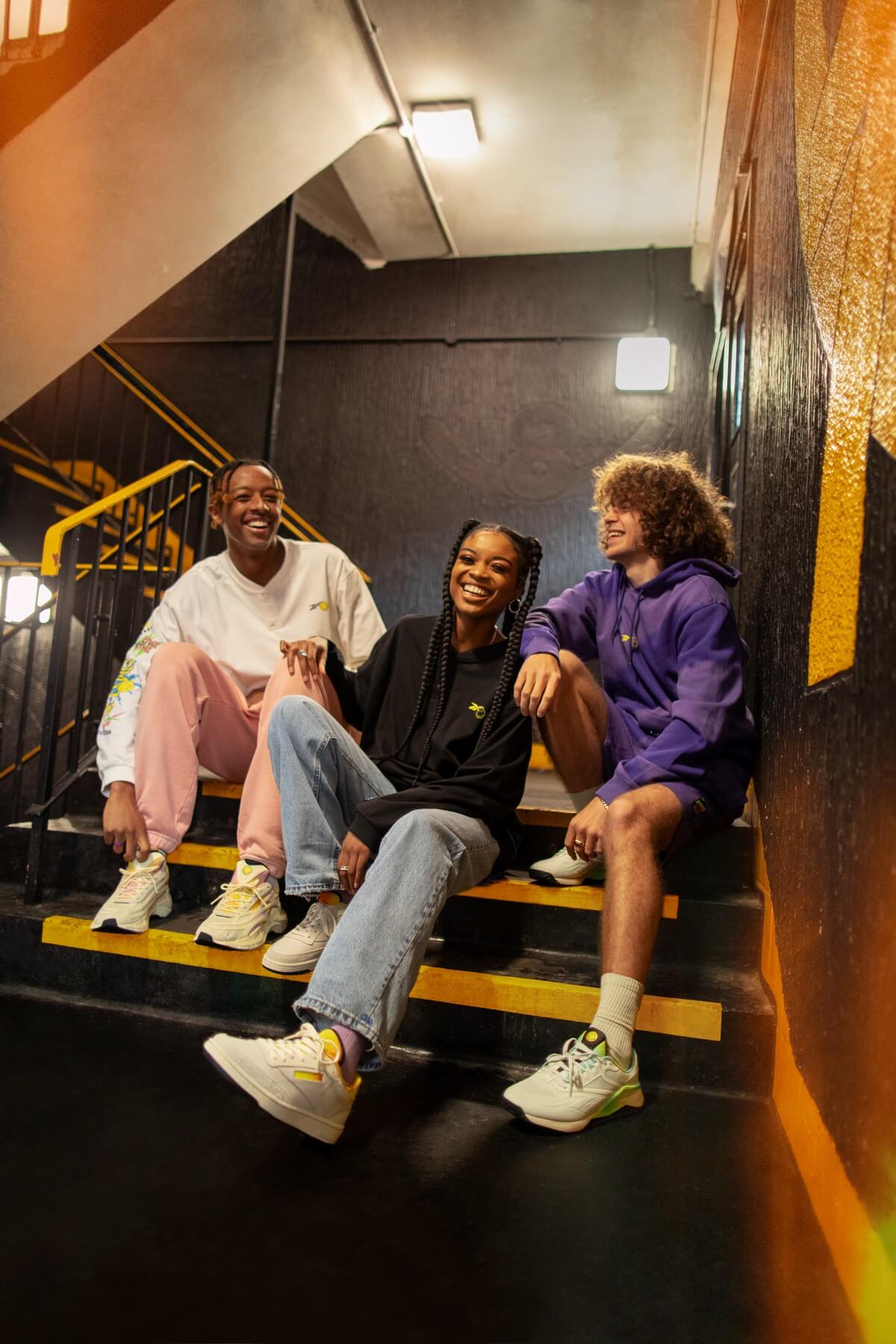 Reebok x SMILEY Sneaker & Apparel Collection feat. Club C 85, Classic Leather, Shaq Attaq & Instapump Fury