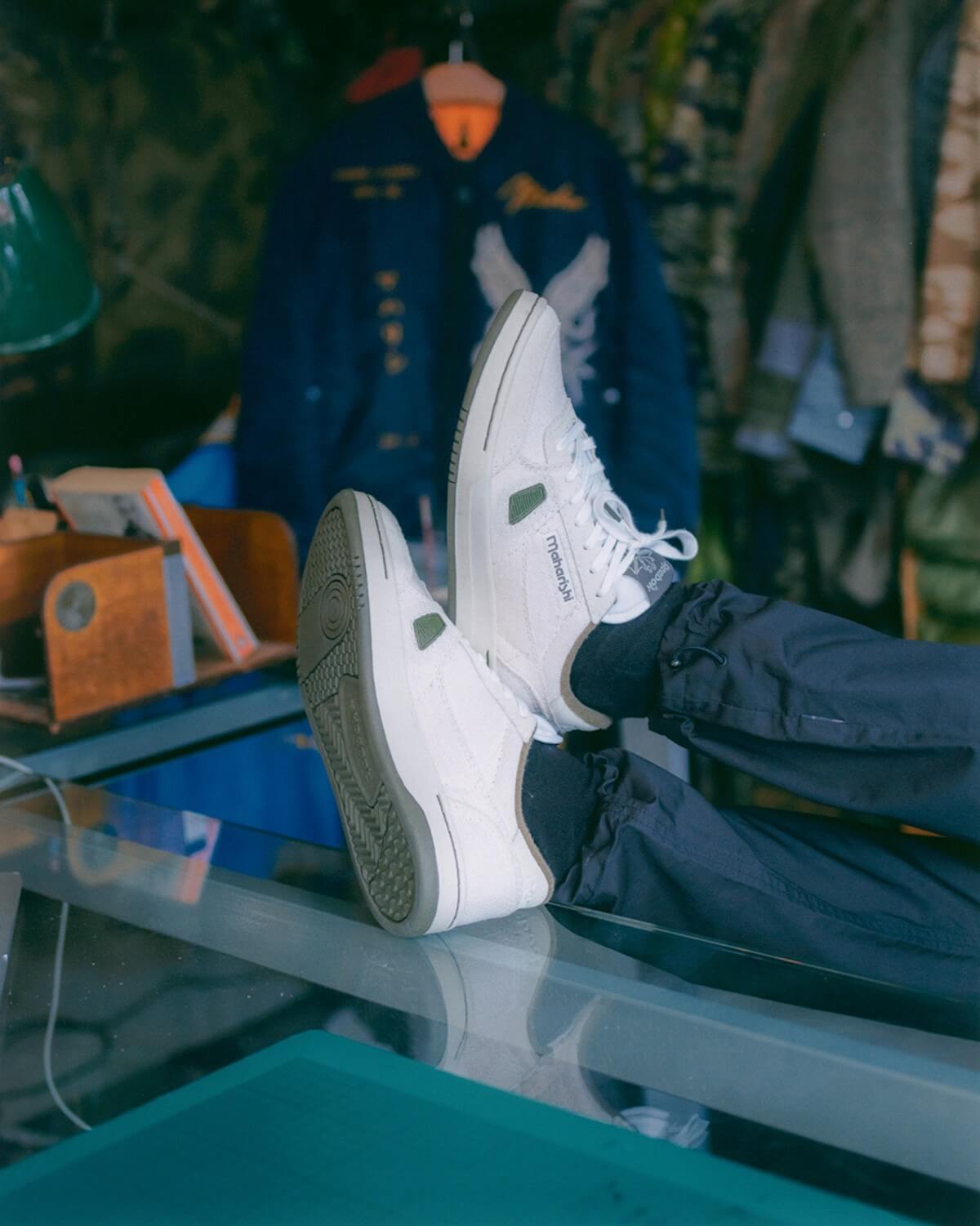 Reebok x Maharishi LT Court Hemp