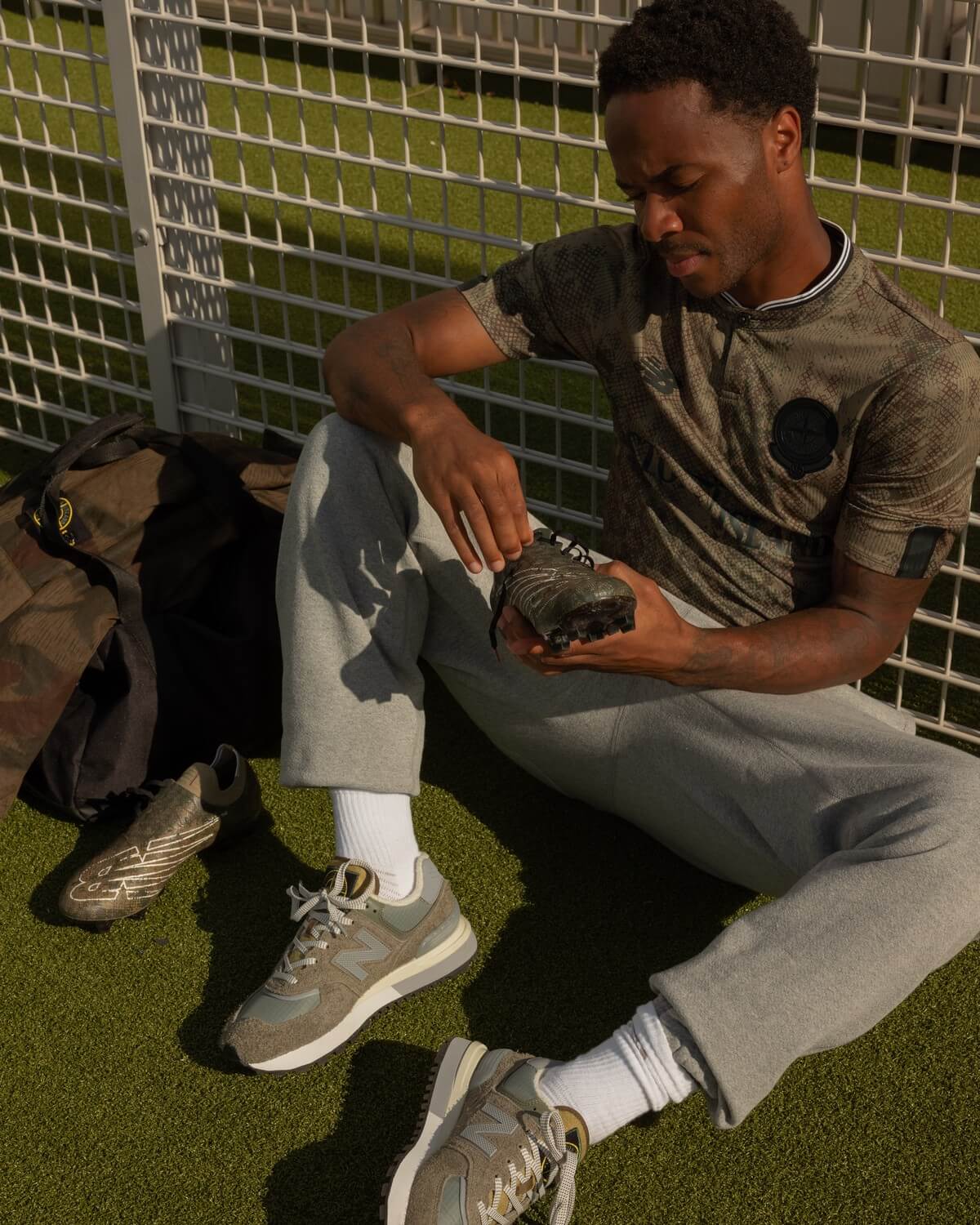 New Balance x Stone Island Football Collection feat. Furon v7 & 574 Legacy