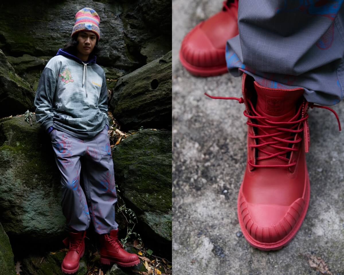 Timberland x Bee Line by Billionaire Boys Club Fall/Winter 2022 feat. 6-inch Premium Rubber Toe Boot