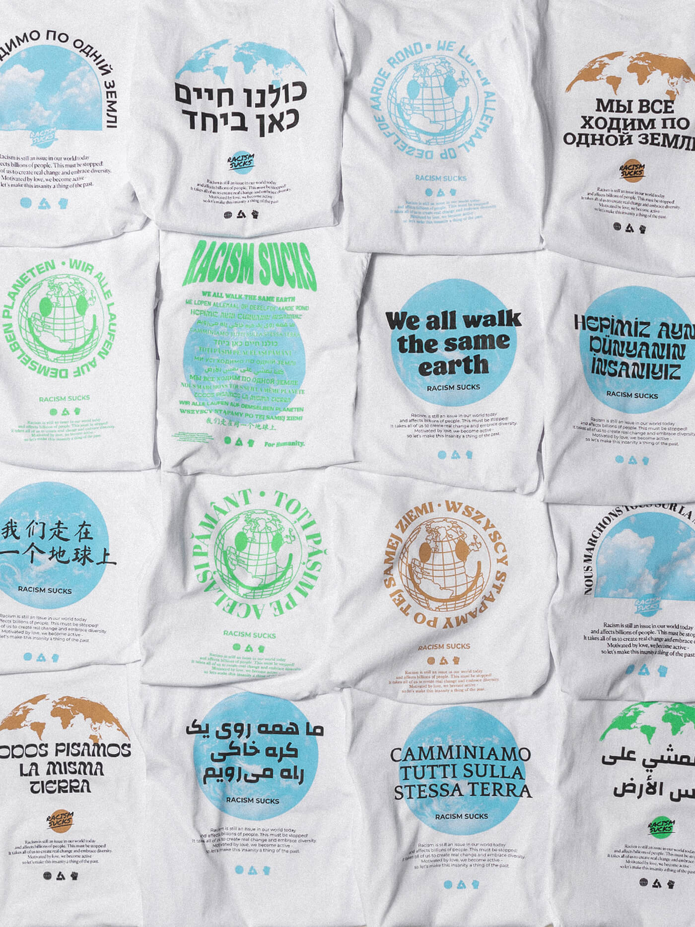 "We all walk the same earth" - Anti-Rassismus Kampagne von Asphaltgold
