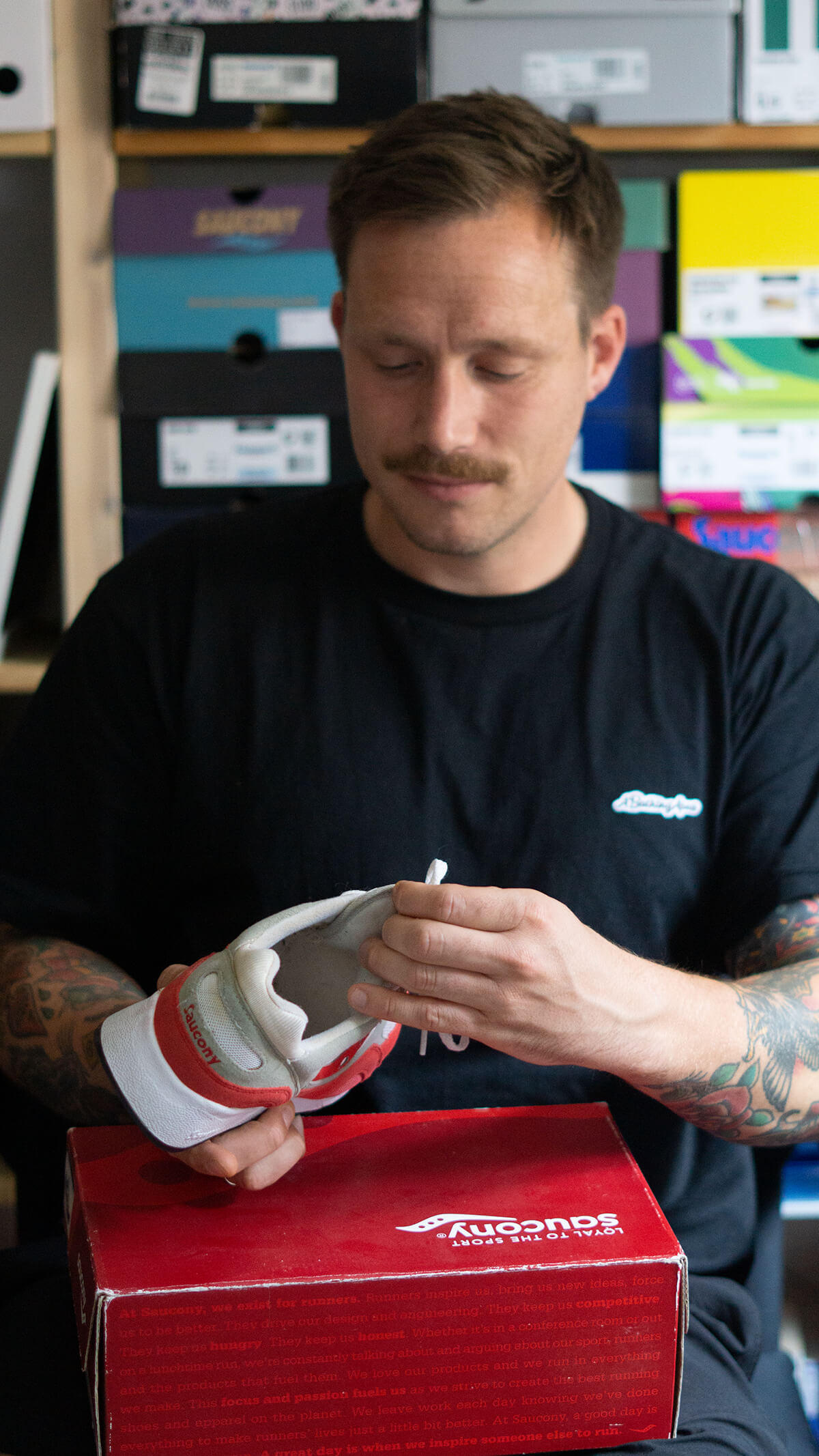 Saucony x Alife Rivington Club (A.R.C.) Shadow 6000 White/Red