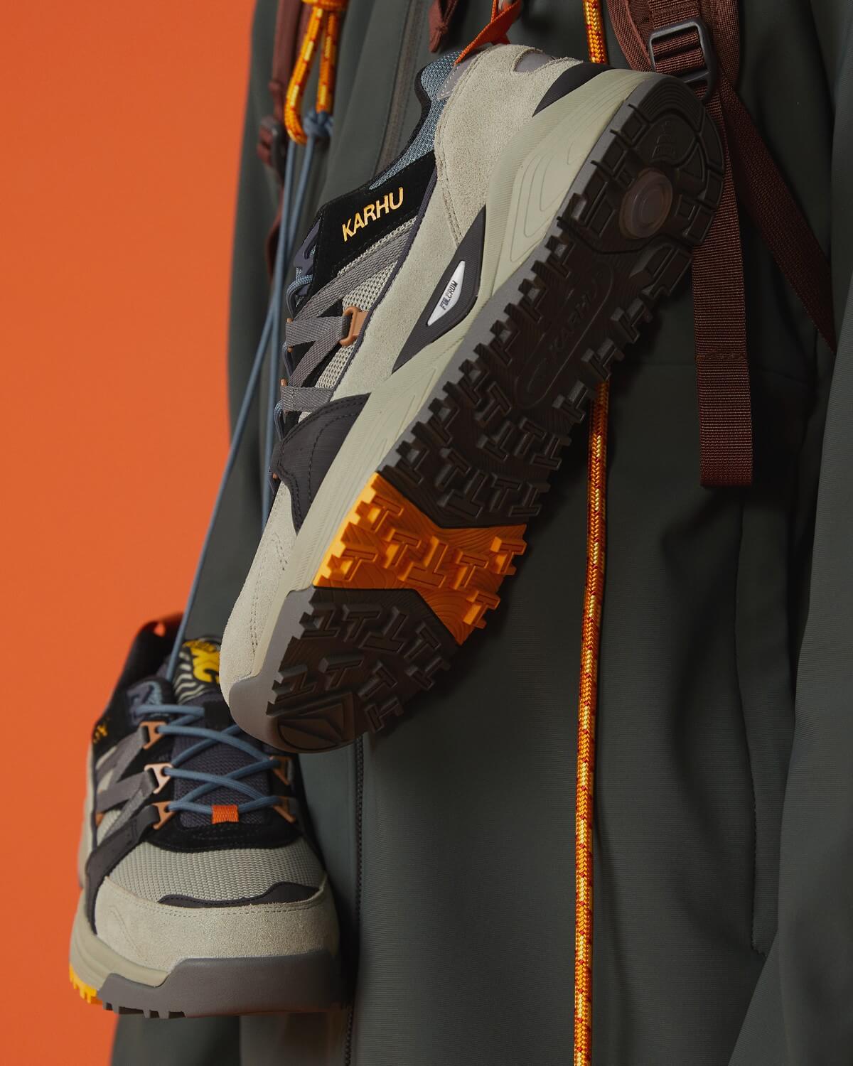 Karhu Fusion XC Aztec, Gun Metal & Abbey Stone