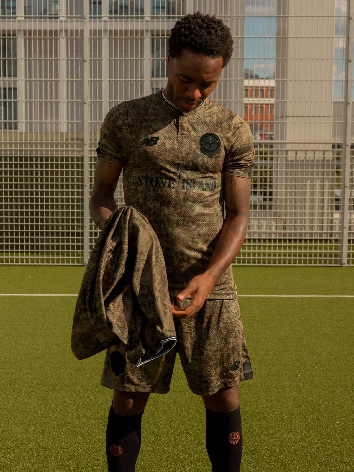 New Balance x Stone Island Football Collection feat. Furon v7 & 574 Legacy