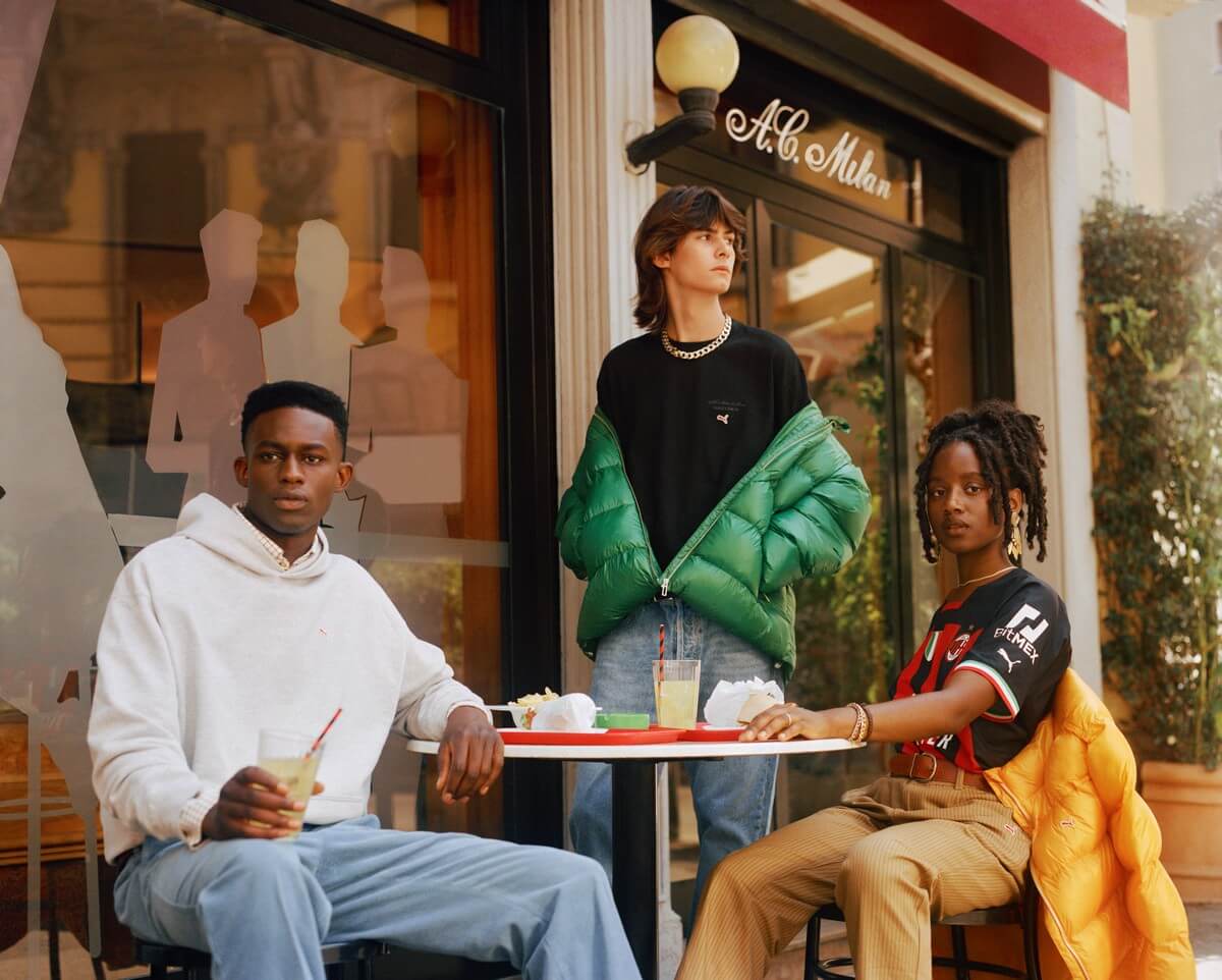 Puma x AC Milan Paninaro Collection feat. RX-737 & Weekend