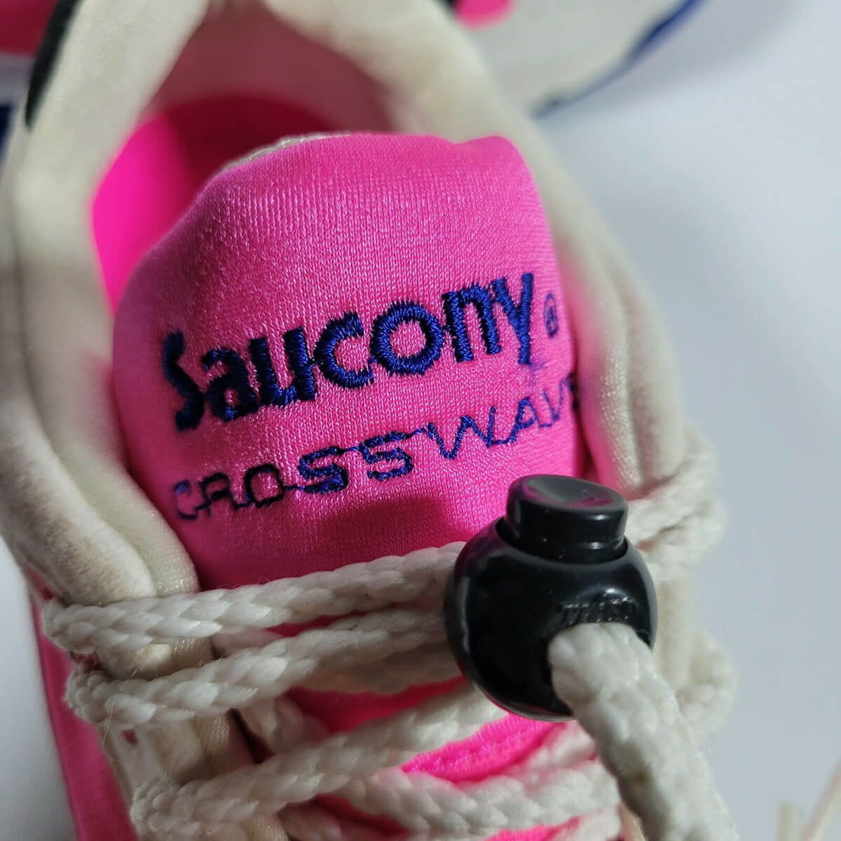 tongue label - Saucony - CrossWave X-Wave  (1987)