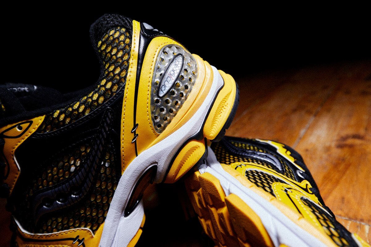 Saucony Pro Grid Triumph 4 - Lemon Chrome - S70704-1