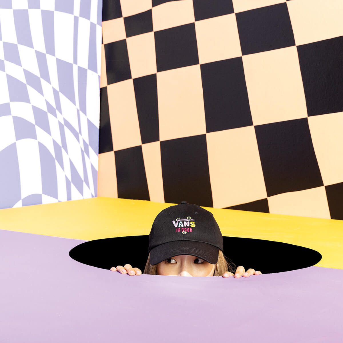 Vans x IRENEISGOOD Collection featuring the UA Authentic DX and Sk8-Hi Tapered Stackform
