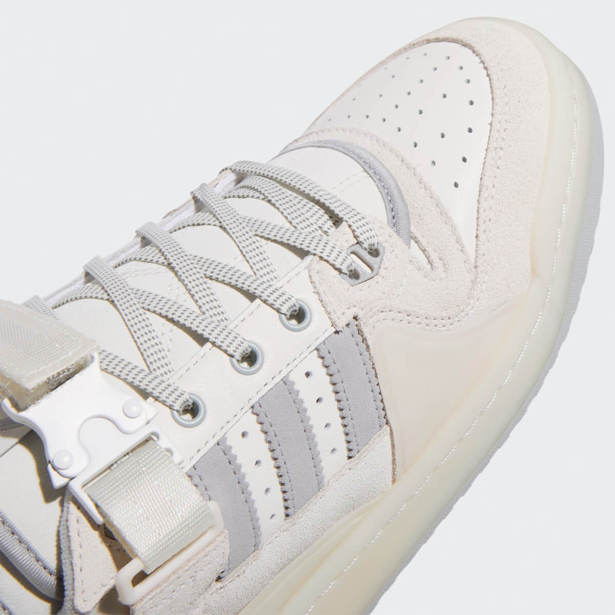 adidas Originals x Bad Bunny "The Last" Forum - Cloud White / Clear Onix / Core White - HQ2153